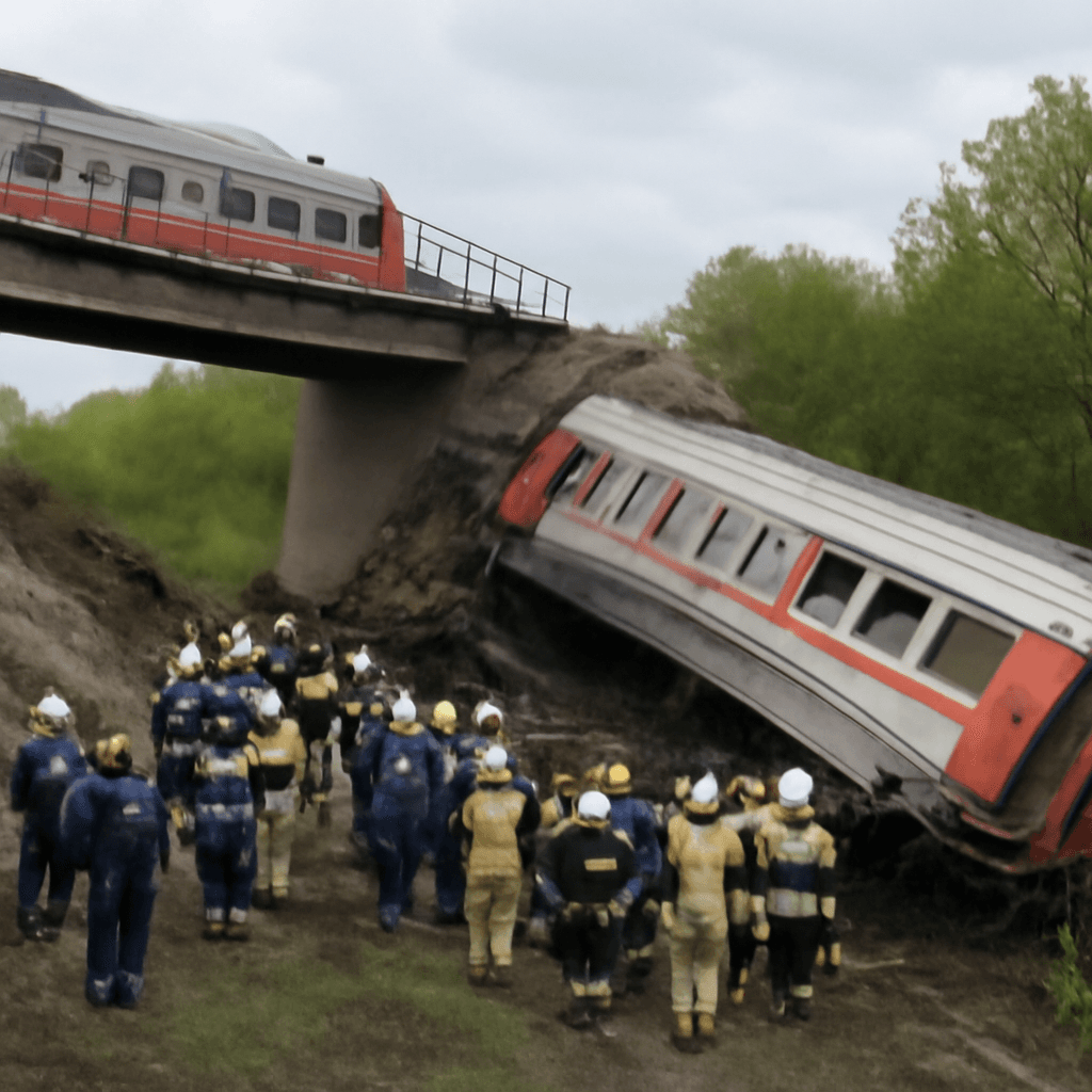 Russia Train Derailment in Bryansk Region Kills 7, Injures 30 Russia Train Derailment in Bryansk Region Kills 7, Injures 30