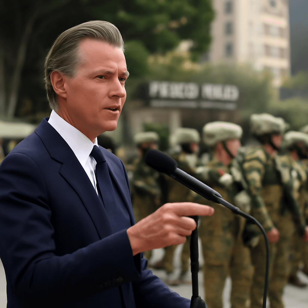 Gavin Newsom Criticizes Trump Admin for Unilateral National Guard Deployment in LA Gavin Newsom Criticizes Trump Admin for Unilateral National Guard Deployment in LA