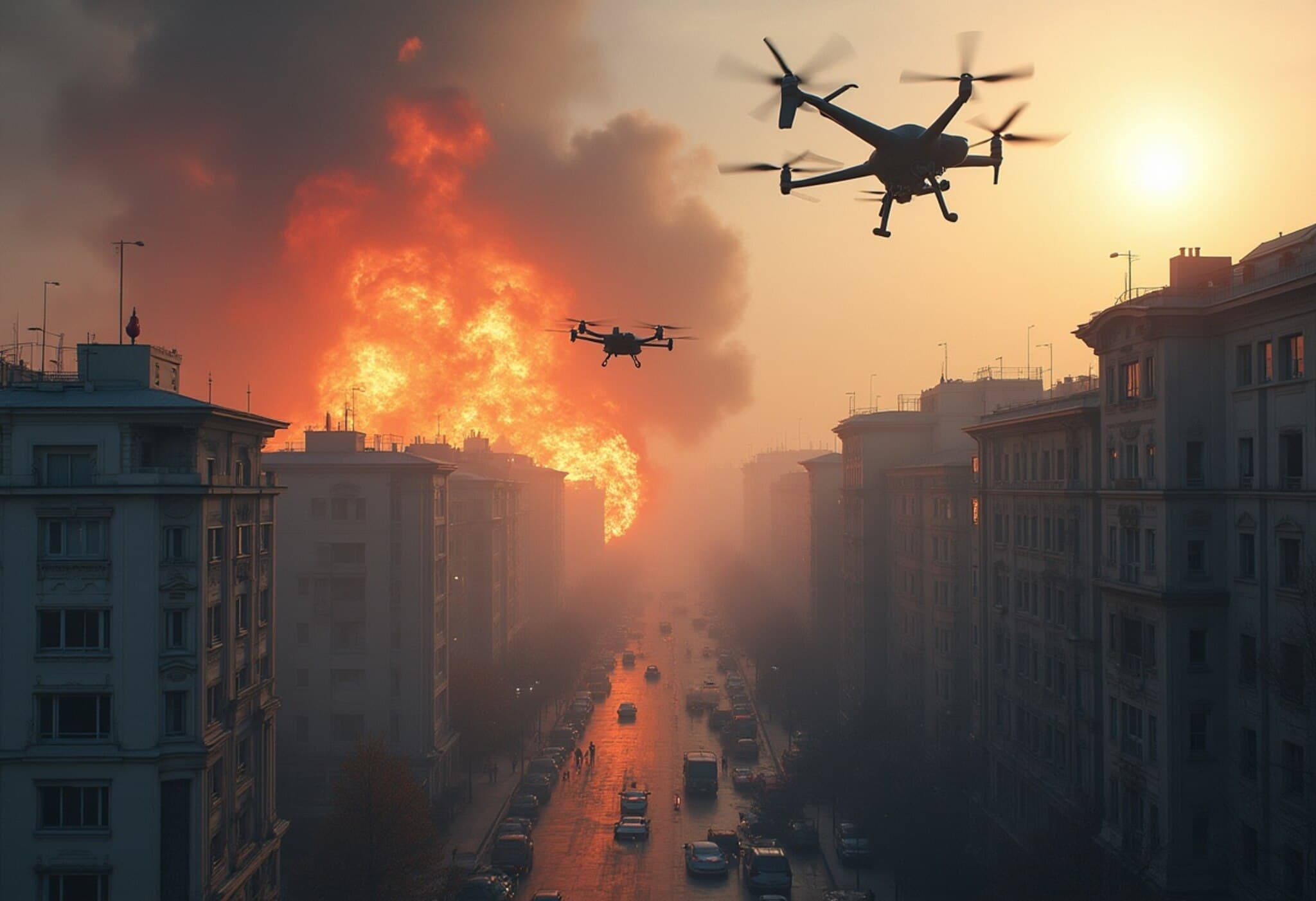 Kyiv Faces Largest Drone Assault Amid Trump-Putin Call, Zelenskyy Reacts Kyiv Faces Largest Drone Assault Amid Trump-Putin Call, Zelenskyy Reacts
