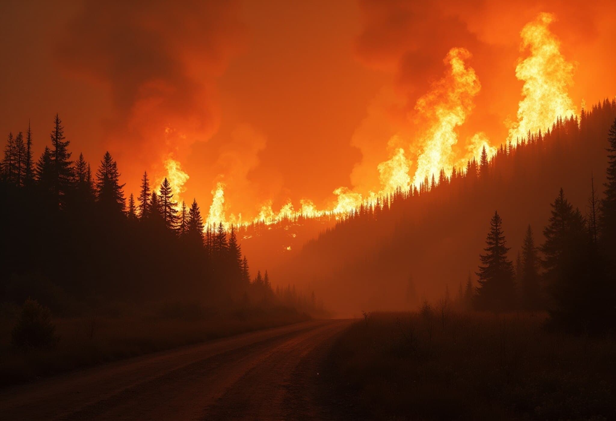 Canada’s Wildfires Ravage Area the Size of Croatia Amidst Climate Concerns Canada’s Wildfires Ravage Area the Size of Croatia Amidst Climate Concerns