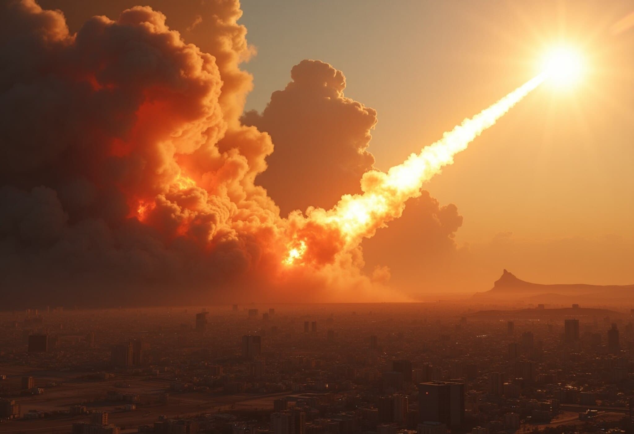 Iran Launches Missiles at Israel Following US Strikes on Nuclear Sites Iran Launches Missiles at Israel Following US Strikes on Nuclear Sites