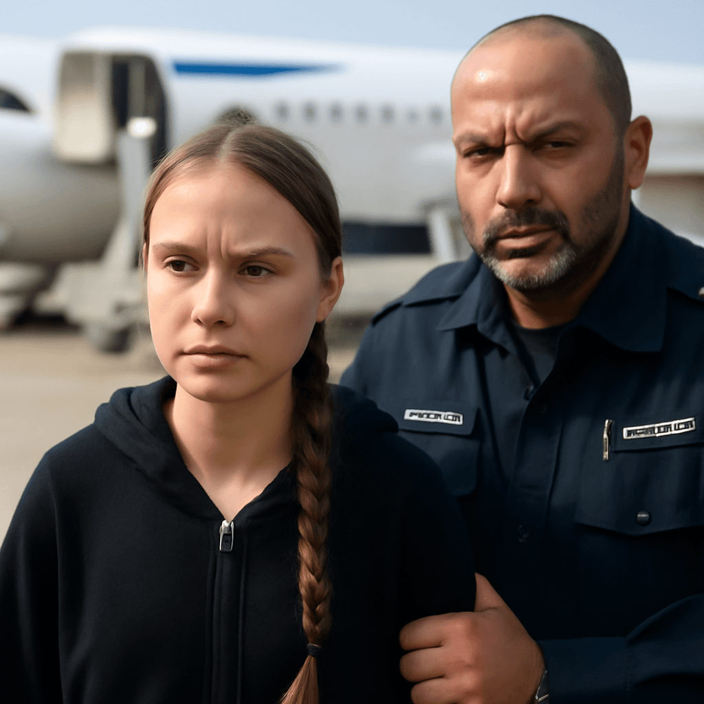 Greta Thunberg Deported from Israel After Gaza-Bound Aid Boat Interception Greta Thunberg Deported from Israel After Gaza-Bound Aid Boat Interception