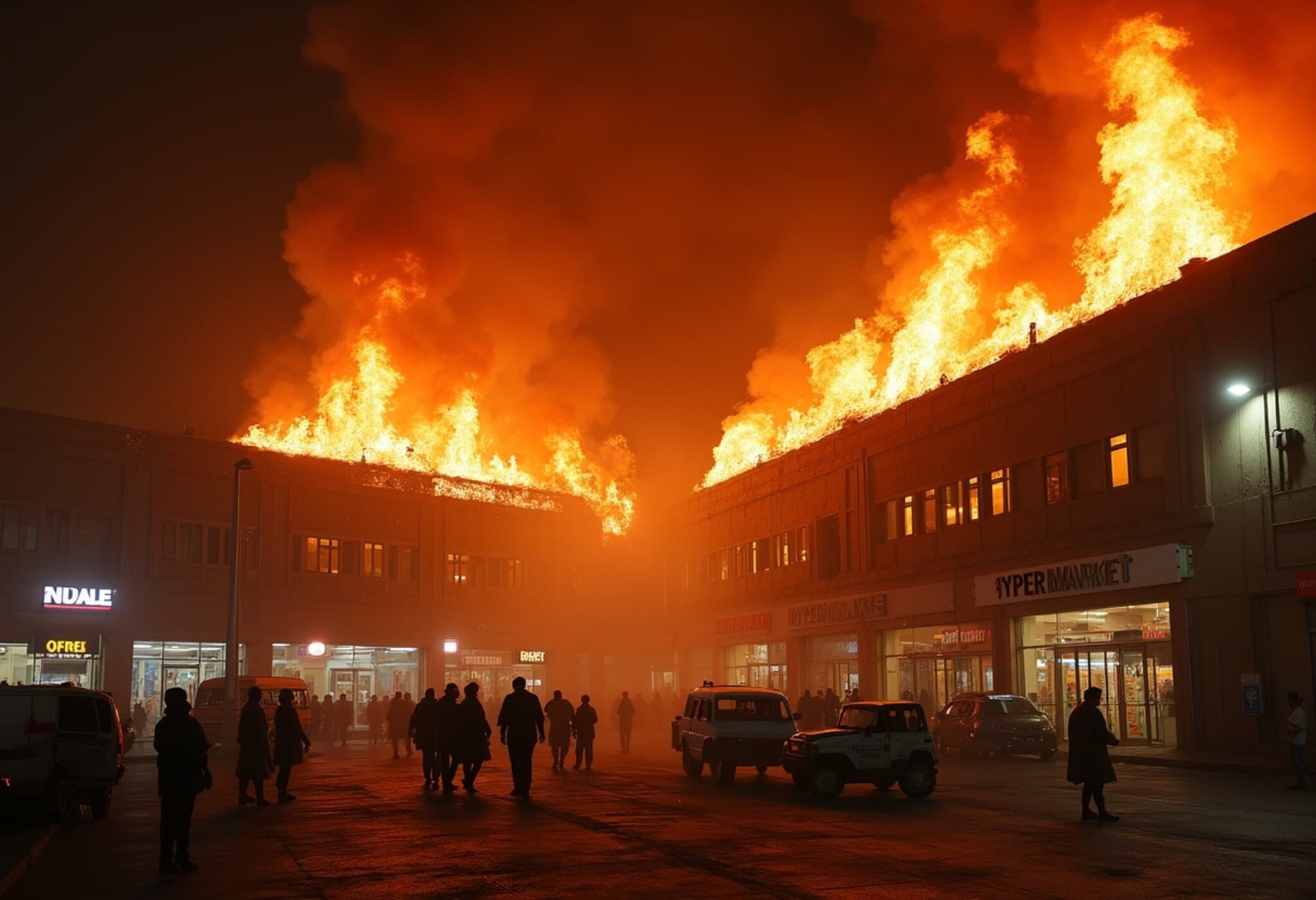 Deadly Fire at Iraqi Supermarket Claims Over 50 Lives in Kut City Deadly Fire at Iraqi Supermarket Claims Over 50 Lives in Kut City