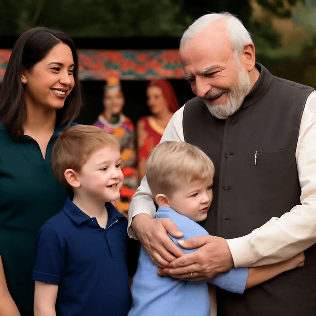Usha Vance Shares Heartwarming Moments from Family's India Visit with PM Modi Usha Vance Shares Heartwarming Moments from Family's India Visit with PM Modi