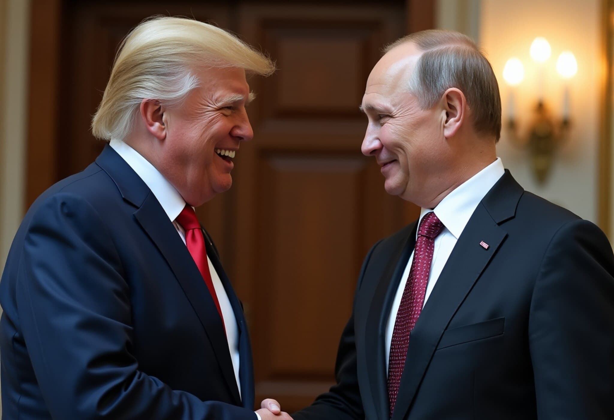 Donald Trump Sets Stage for Crucial Talks with Vladimir Putin on Ukraine Conflict Donald Trump Sets Stage for Crucial Talks with Vladimir Putin on Ukraine Conflict