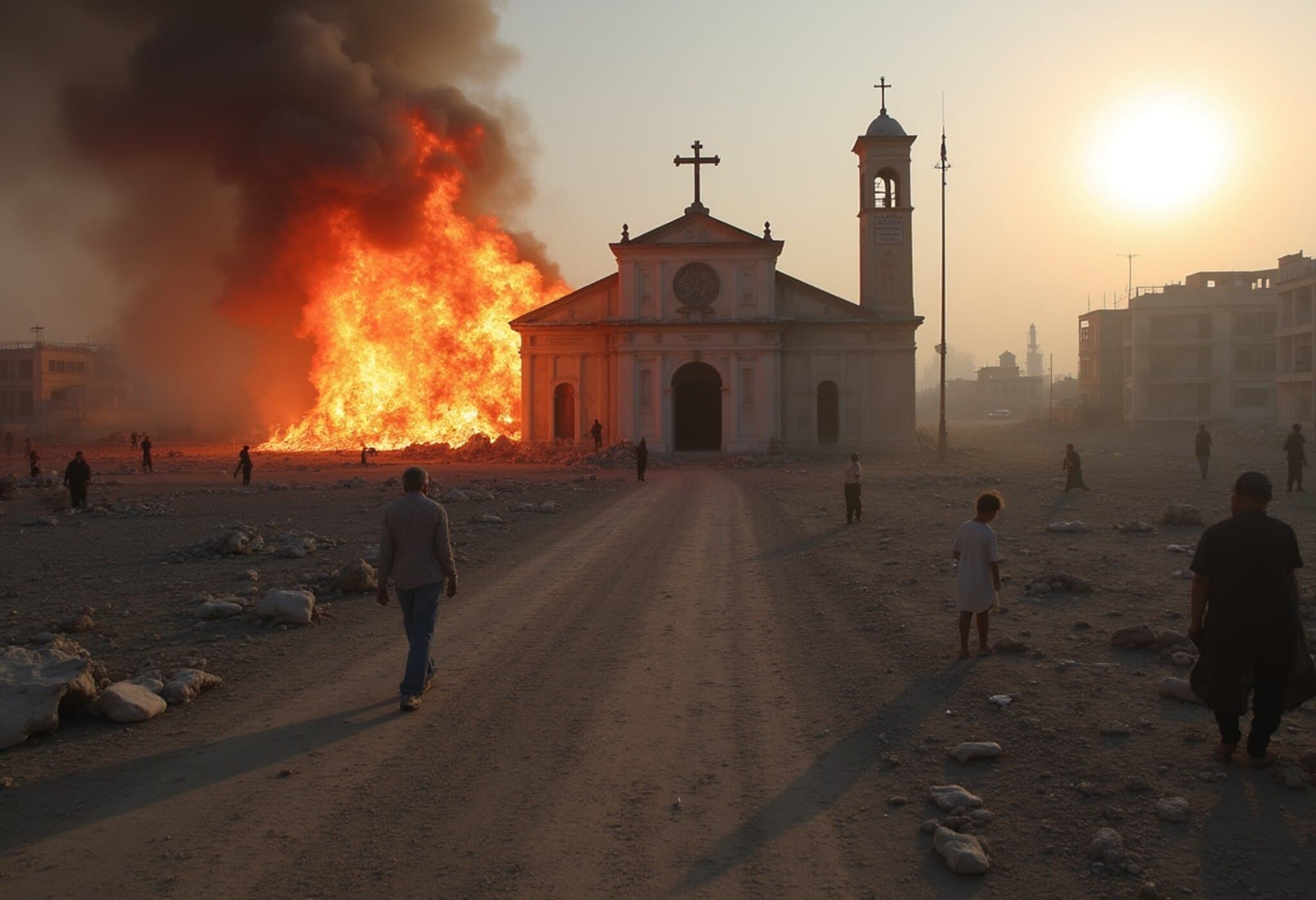 Israeli Strike Hits Gaza’s Only Catholic Church, Drawing Global Concern Israeli Strike Hits Gaza’s Only Catholic Church, Drawing Global Concern