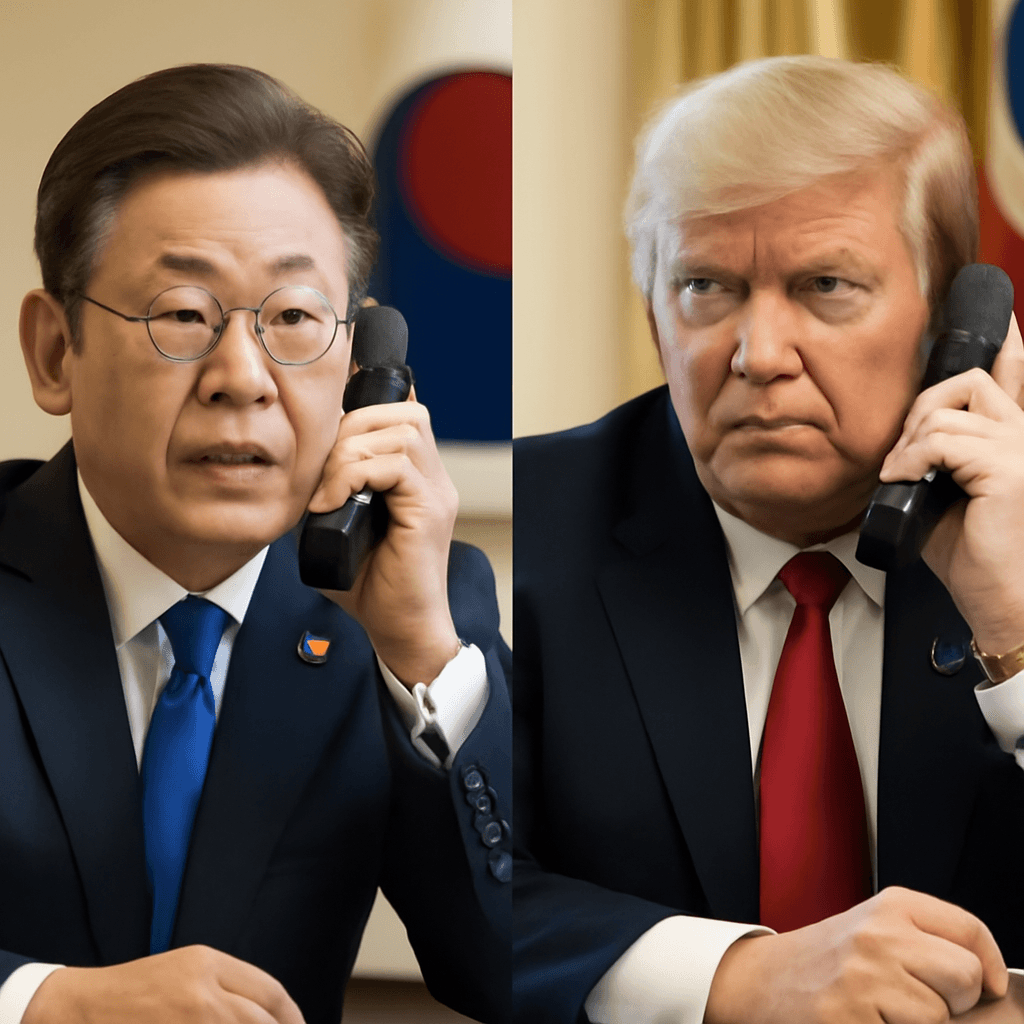 South Korea’s Lee Jae-myung and Trump Discuss Tariffs and Alliances in First Call South Korea’s Lee Jae-myung and Trump Discuss Tariffs and Alliances in First Call