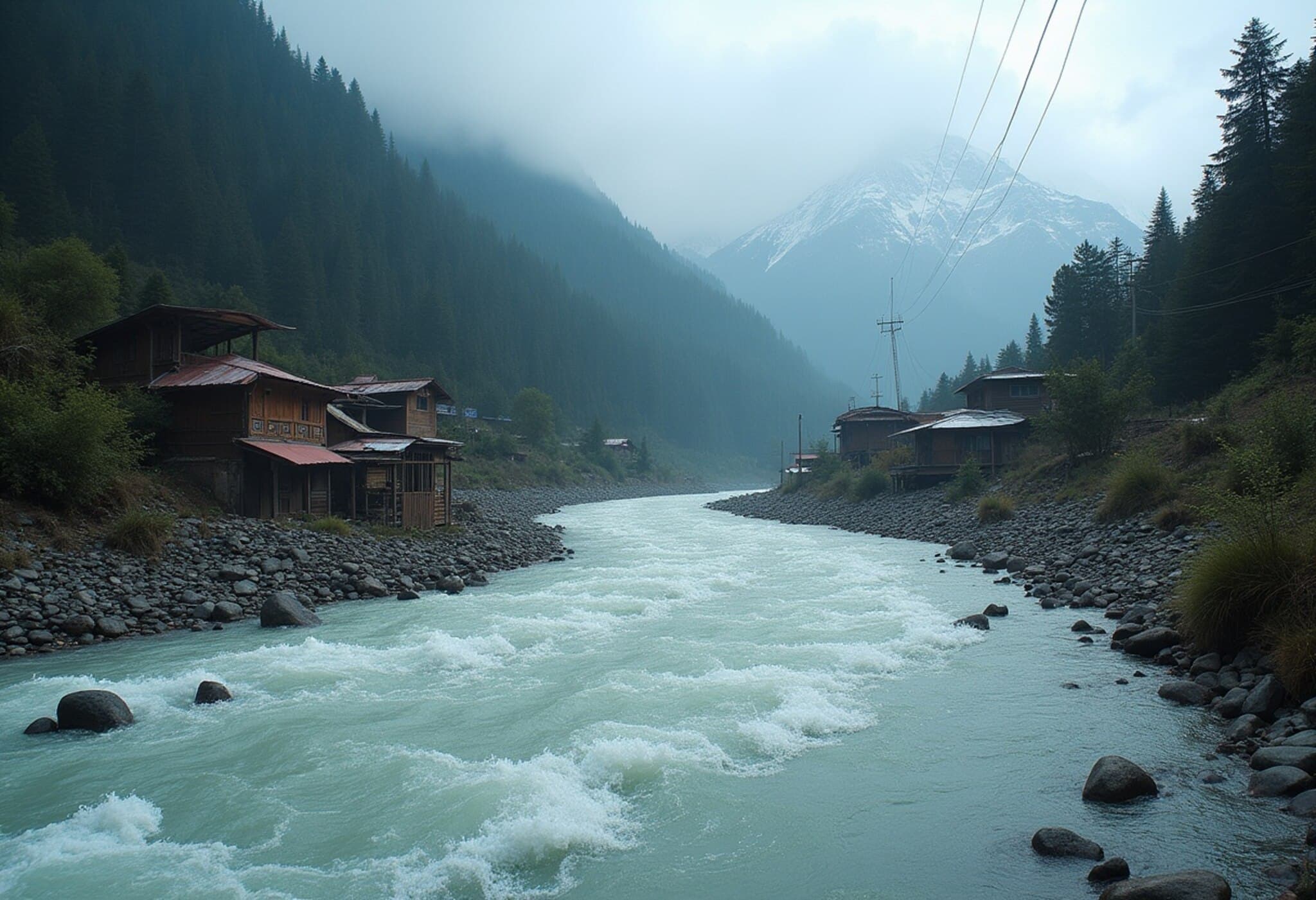 Dharali Landslide Likely Triggered by Glacier Collapse, Not Cloudburst Dharali Landslide Likely Triggered by Glacier Collapse, Not Cloudburst