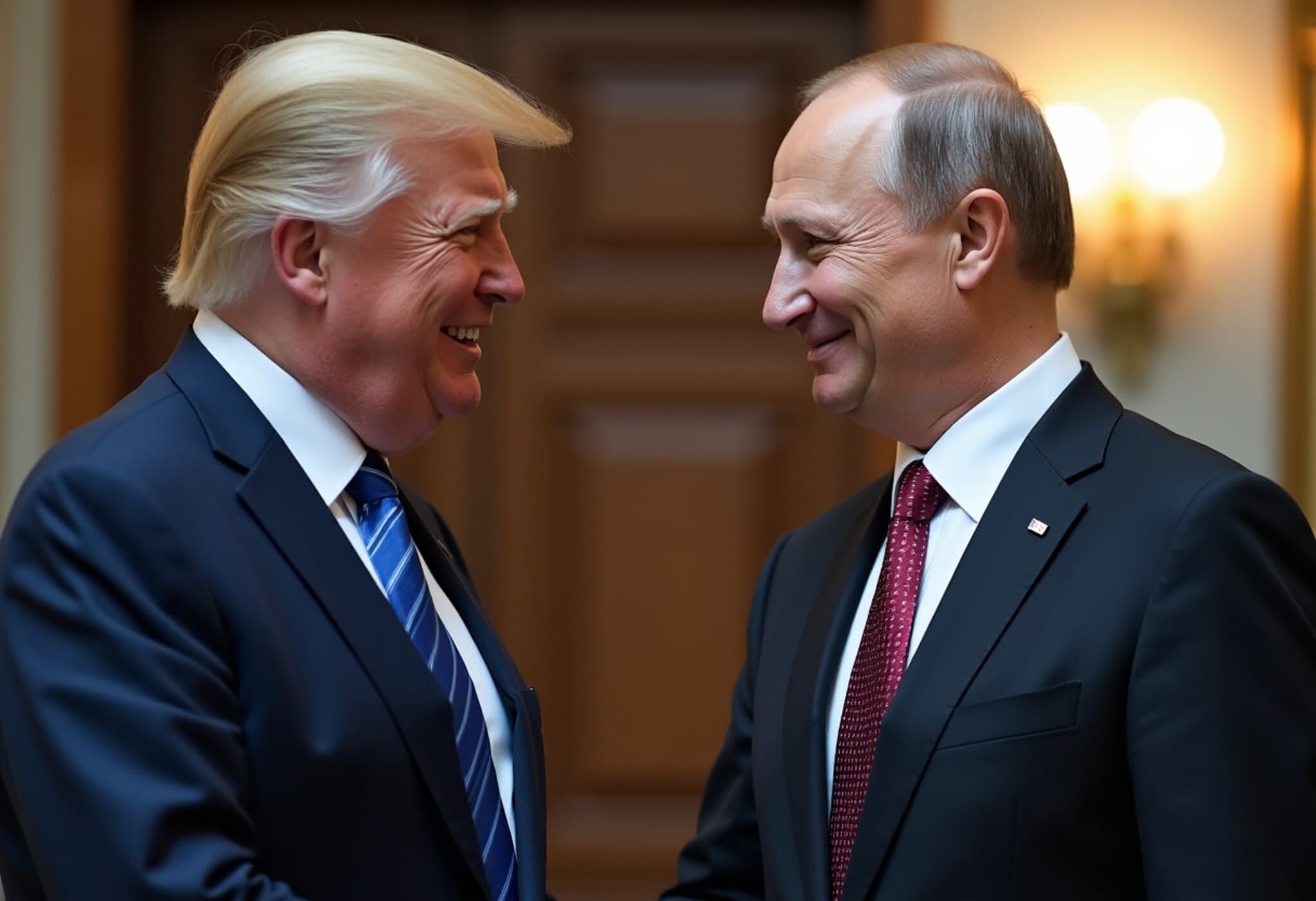 Trump Open to Meeting Putin Without Zelenskyy Amid US-Russia Tensions Trump Open to Meeting Putin Without Zelenskyy Amid US-Russia Tensions