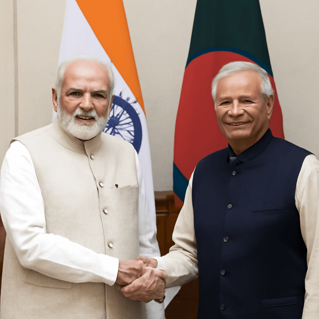 PM Modi and Bangladesh Chief Adviser Exchange Eid Greetings Amid Tensions PM Modi and Bangladesh Chief Adviser Exchange Eid Greetings Amid Tensions