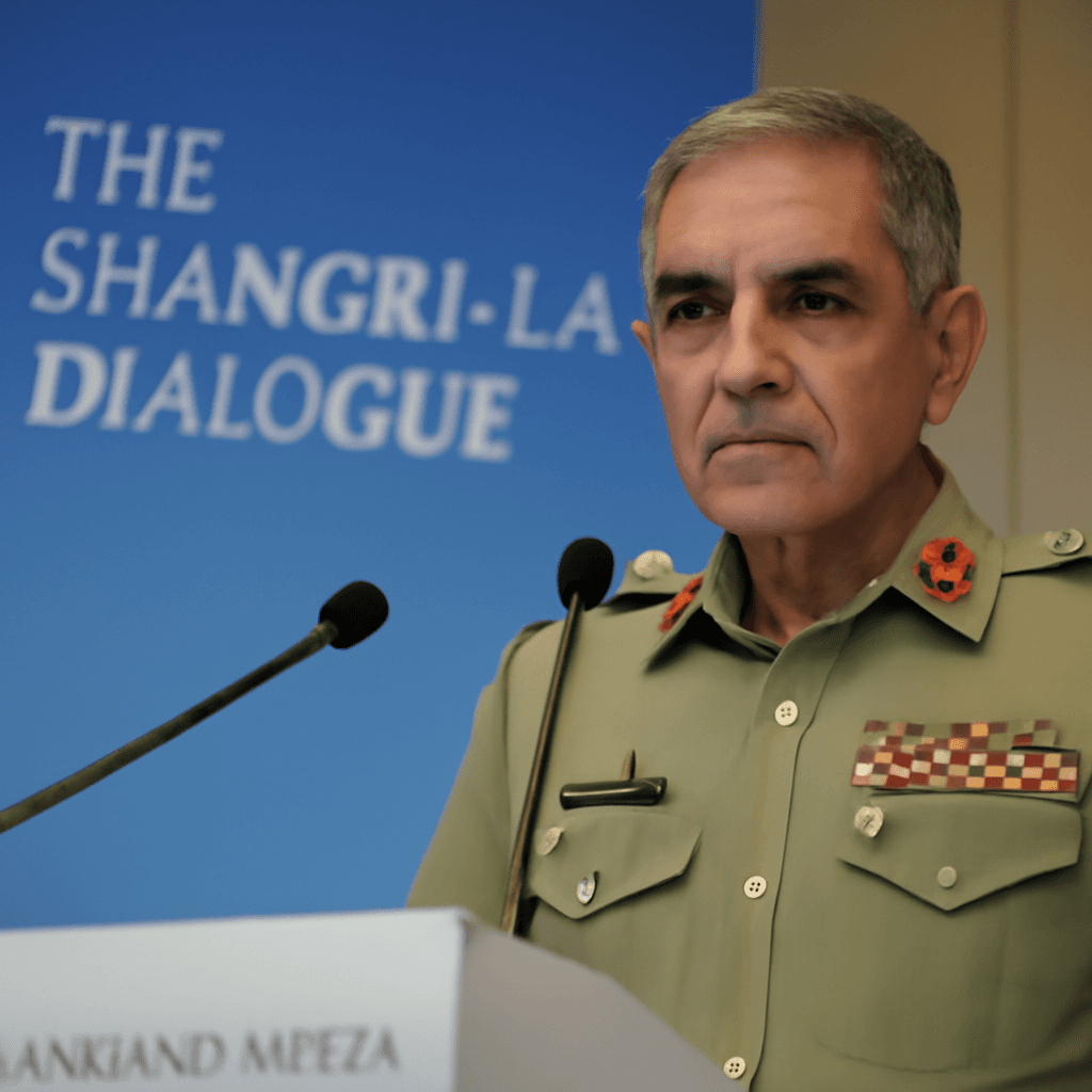 Pakistani General Highlights Kashmir Issue at Singapore Dialogue, Warns of Escalation Pakistani General Highlights Kashmir Issue at Singapore Dialogue, Warns of Escalation