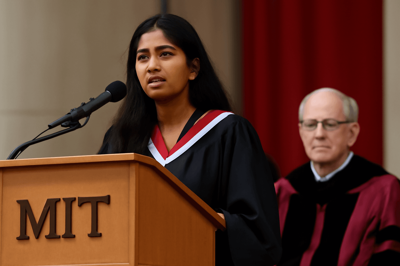 Indian-American Graduate Megha Vemuri Criticizes MIT's Ties With Israeli Military Indian-American Graduate Megha Vemuri Criticizes MIT's Ties With Israeli Military