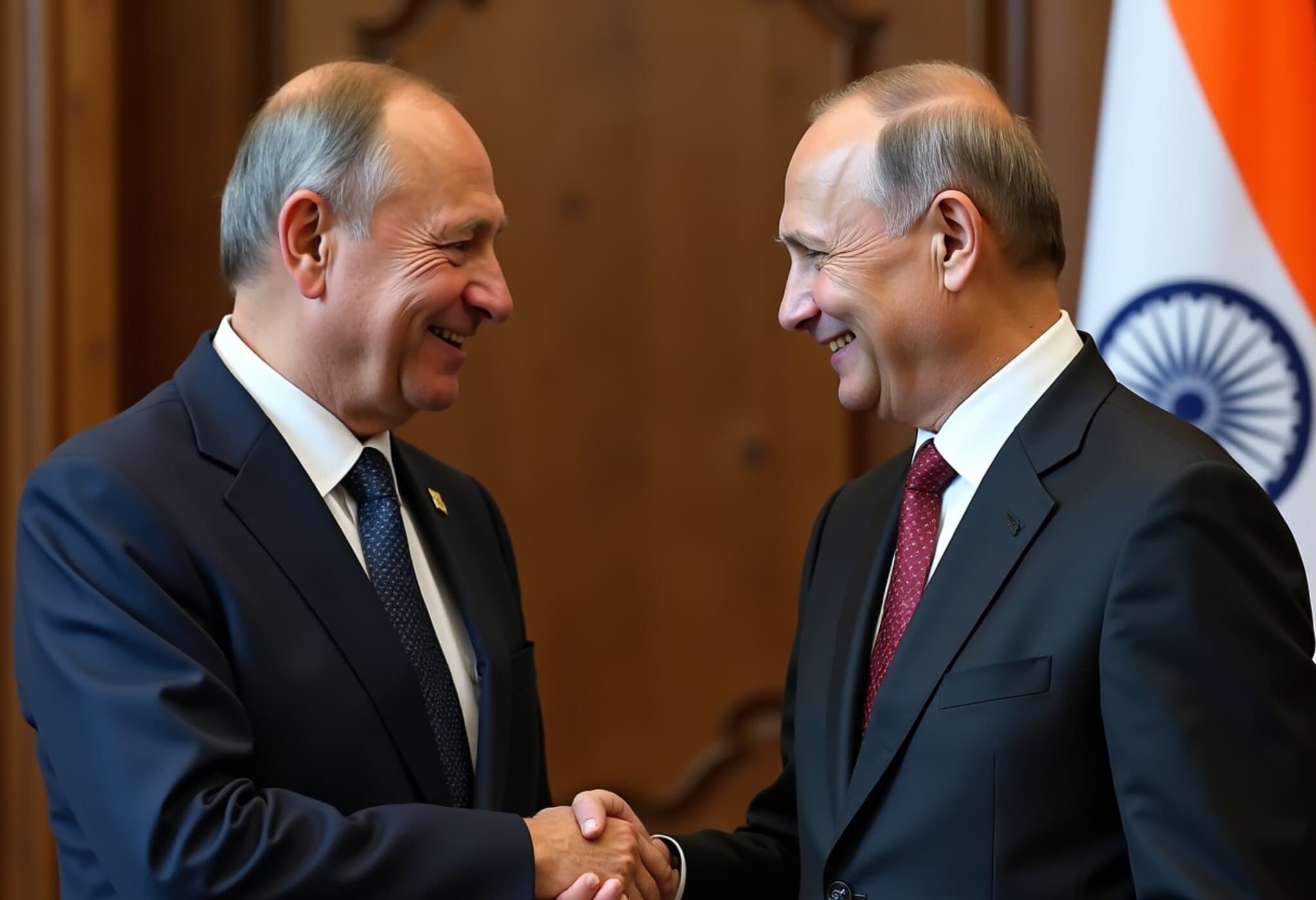 Putin Meets India’s NSA Doval Amid US Tariff Escalation Over Russian Oil Putin Meets India’s NSA Doval Amid US Tariff Escalation Over Russian Oil