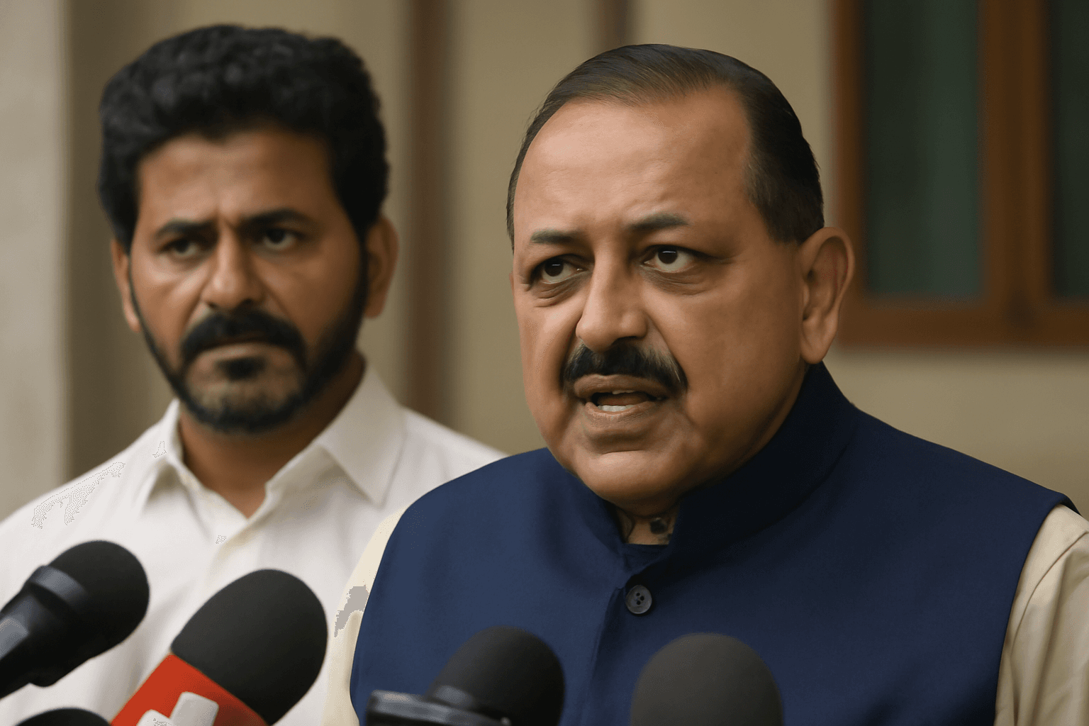 Jitendra Singh Criticizes Revanth Reddy’s PoK Comments as 'Hilarious' Jitendra Singh Criticizes Revanth Reddy’s PoK Comments as 'Hilarious'