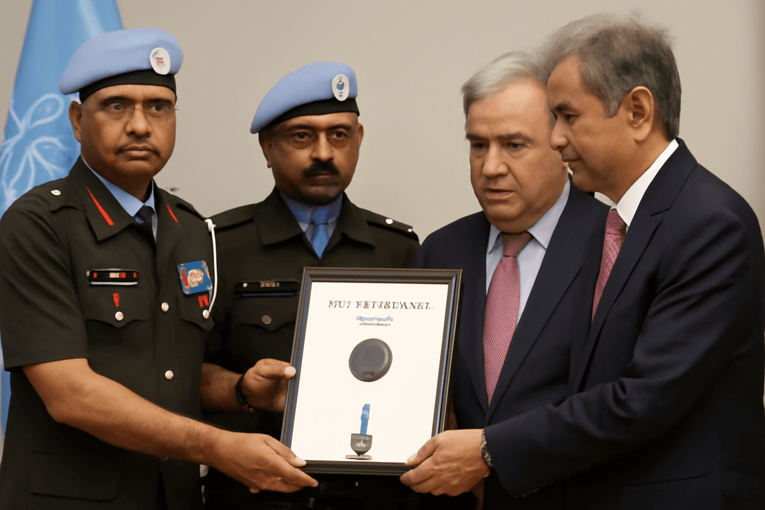 Two Indian Peacekeepers Posthumously Awarded UN Dag Hammarskjold Medals Two Indian Peacekeepers Posthumously Awarded UN Dag Hammarskjold Medals