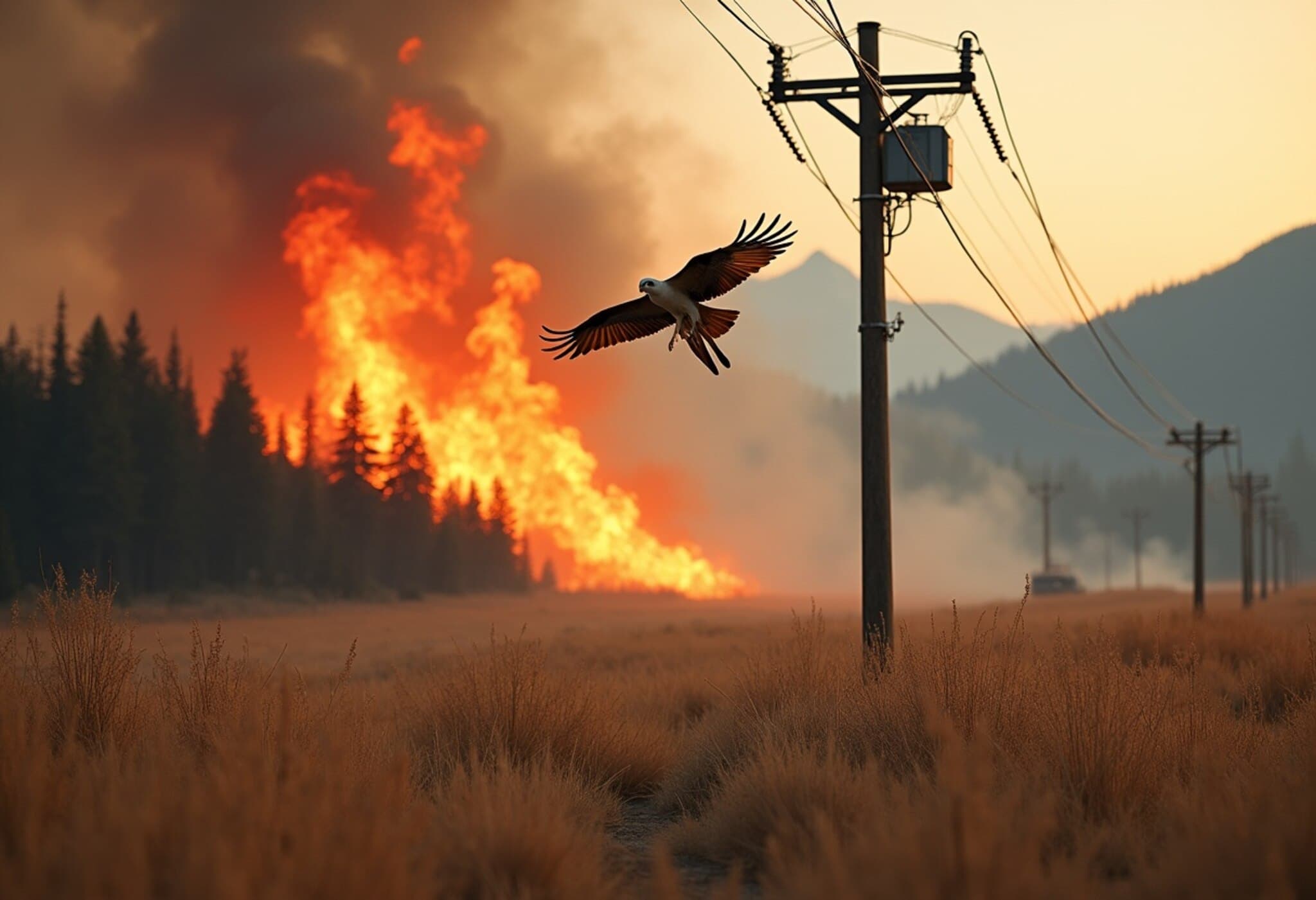 Osprey’s Dropped Fish Sparks Unprecedented Brush Fire in British Columbia Osprey’s Dropped Fish Sparks Unprecedented Brush Fire in British Columbia