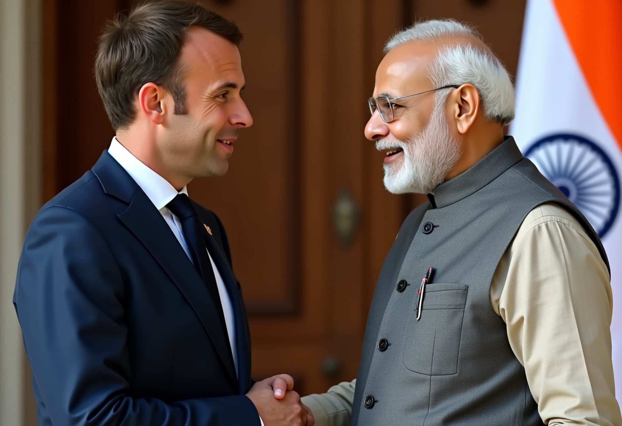 Macron and Modi Discuss Ukraine, Strengthen India-France Strategic Partnership Macron and Modi Discuss Ukraine, Strengthen India-France Strategic Partnership
