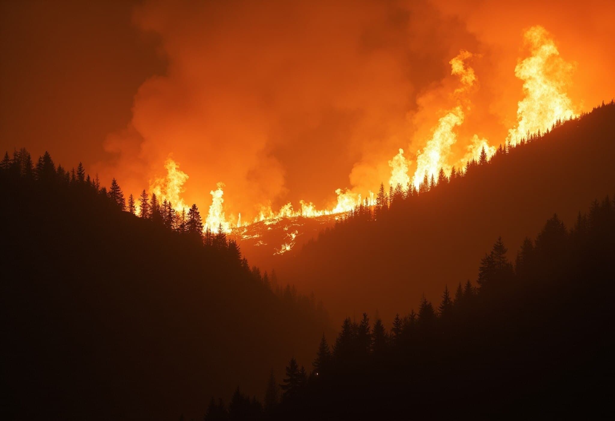 Intense Wildfires Ravage Greek Island of Chios Amid Peak Tourist Season Intense Wildfires Ravage Greek Island of Chios Amid Peak Tourist Season