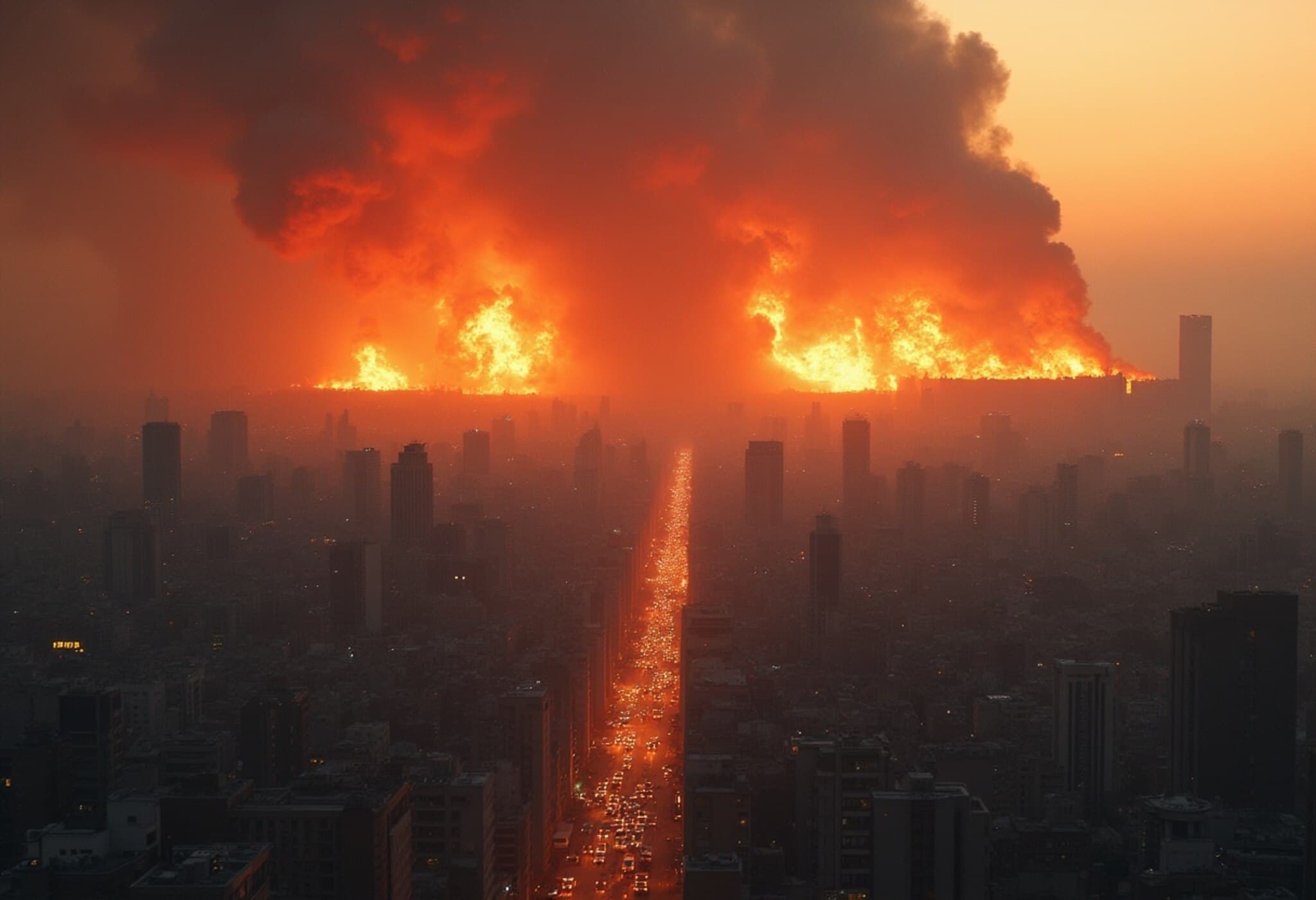 Trump Urges Tehran Evacuation Amid Explosions in Iranian Capital Trump Urges Tehran Evacuation Amid Explosions in Iranian Capital