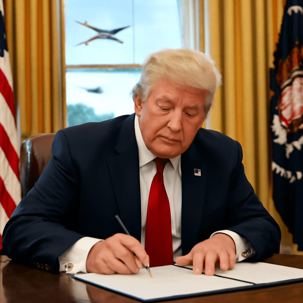 Trump Signs Orders to Enhance US Drone Security and Supersonic Flight Trump Signs Orders to Enhance US Drone Security and Supersonic Flight