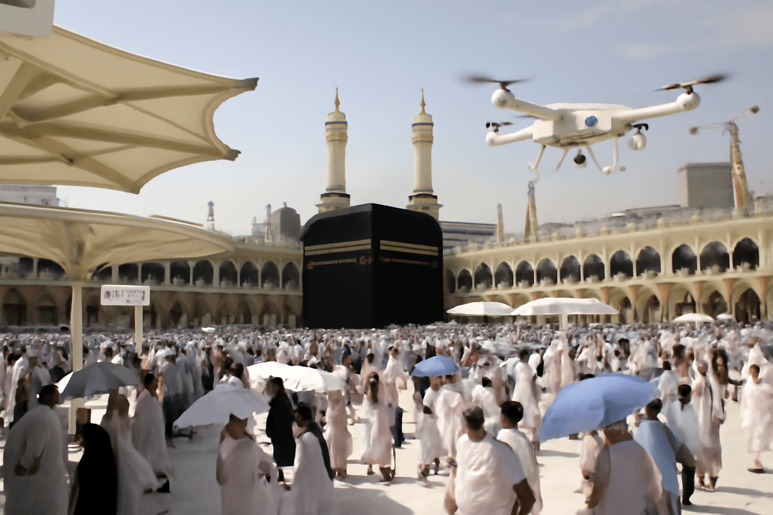 Saudi Arabia Prepares for Hajj with Enhanced Heat Mitigation and AI Technology Saudi Arabia Prepares for Hajj with Enhanced Heat Mitigation and AI Technology