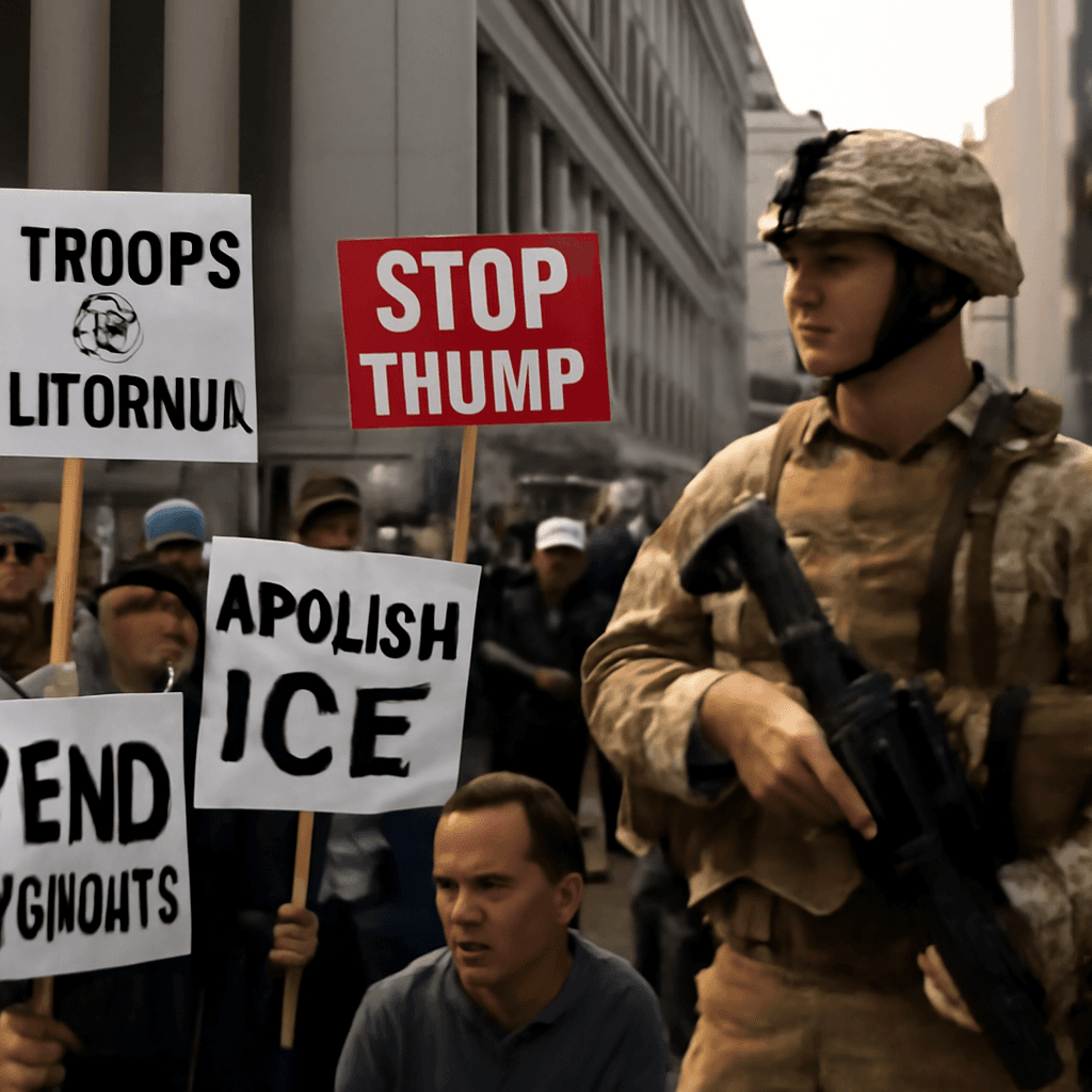 Trump Deploys 700 Marines to Los Angeles Amid Escalating Immigration Protests Trump Deploys 700 Marines to Los Angeles Amid Escalating Immigration Protests