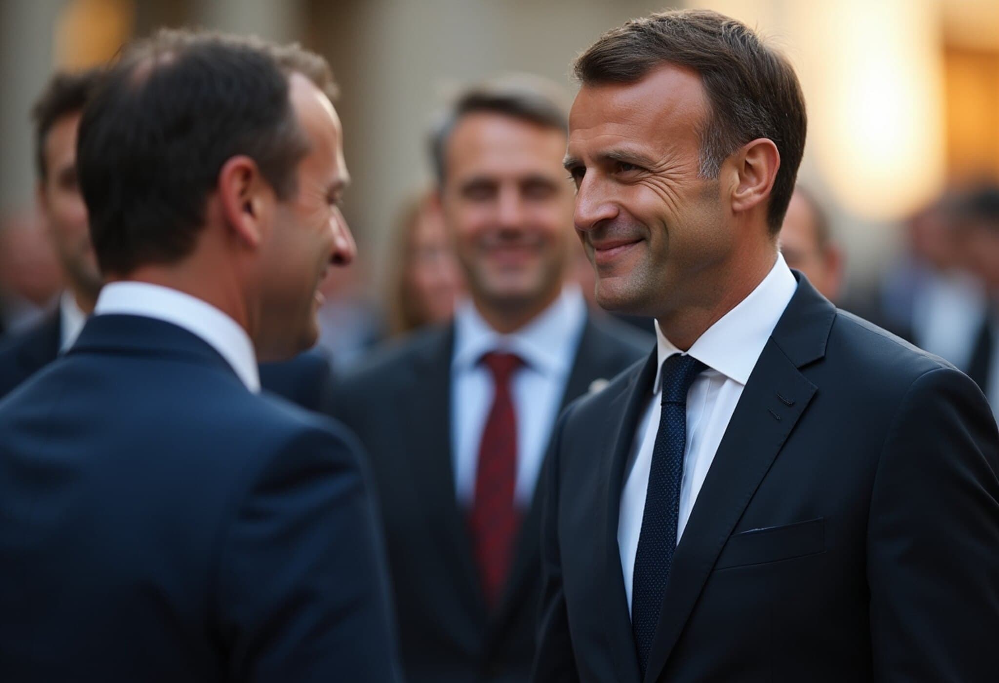 Macron Highlights US Security Guarantees for Ukraine as Key Outcome of Summit Macron Highlights US Security Guarantees for Ukraine as Key Outcome of Summit