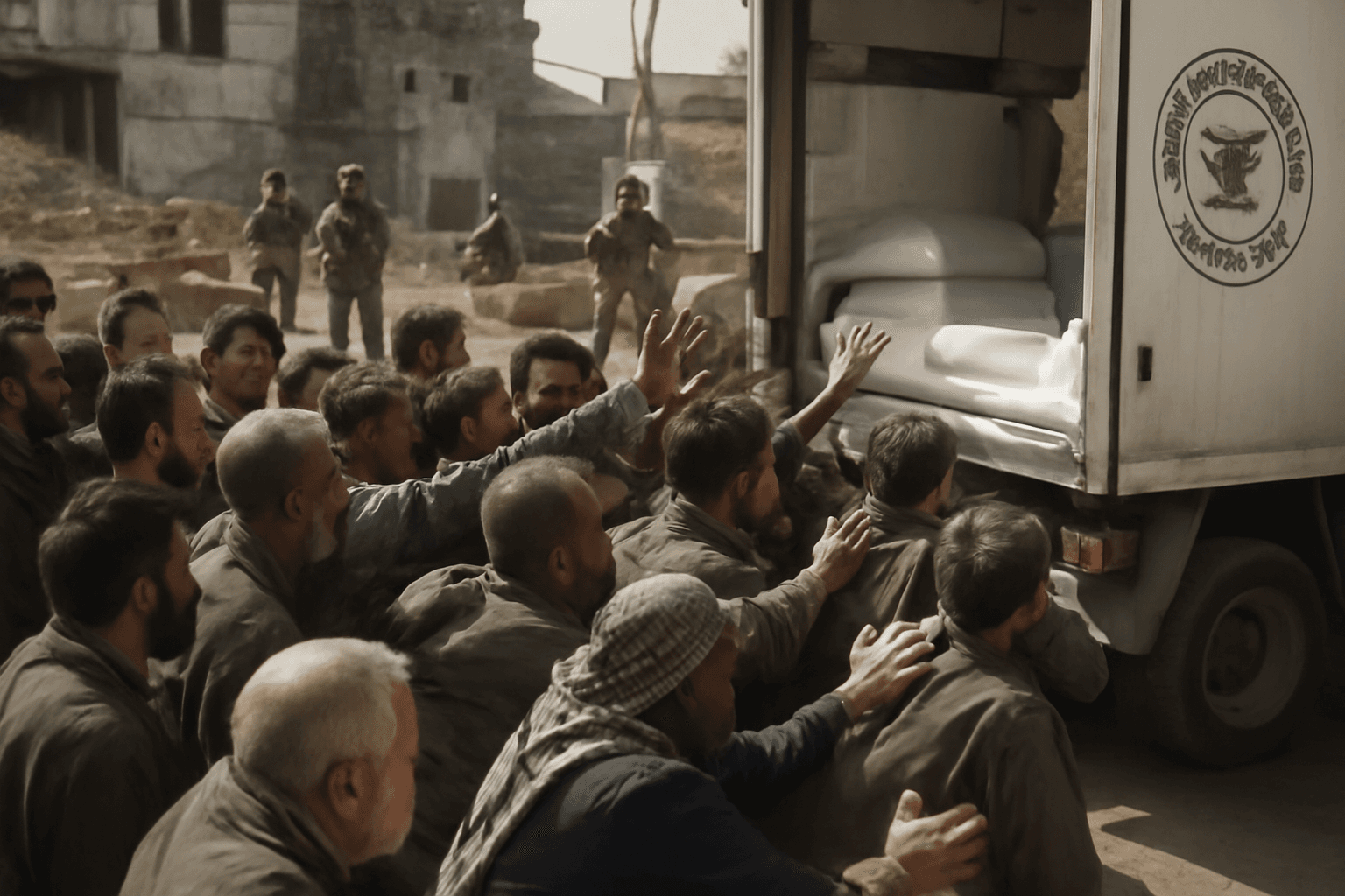 Israeli Troops Fire on Crowd in Gaza Amid Food Distribution Chaos Israeli Troops Fire on Crowd in Gaza Amid Food Distribution Chaos