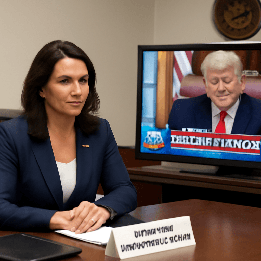 Tulsi Gabbard Explores Revamping Trump's Daily Intelligence Briefing Tulsi Gabbard Explores Revamping Trump's Daily Intelligence Briefing