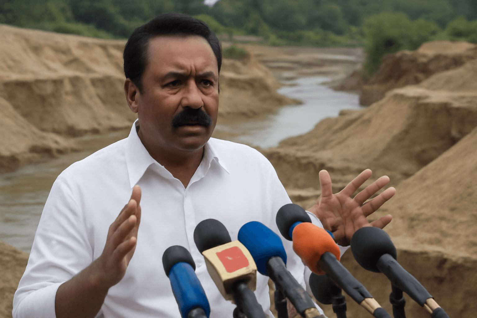 PMK’s Anbumani Ramadoss Urges Halt to New River Sand Quarry Approvals PMK’s Anbumani Ramadoss Urges Halt to New River Sand Quarry Approvals