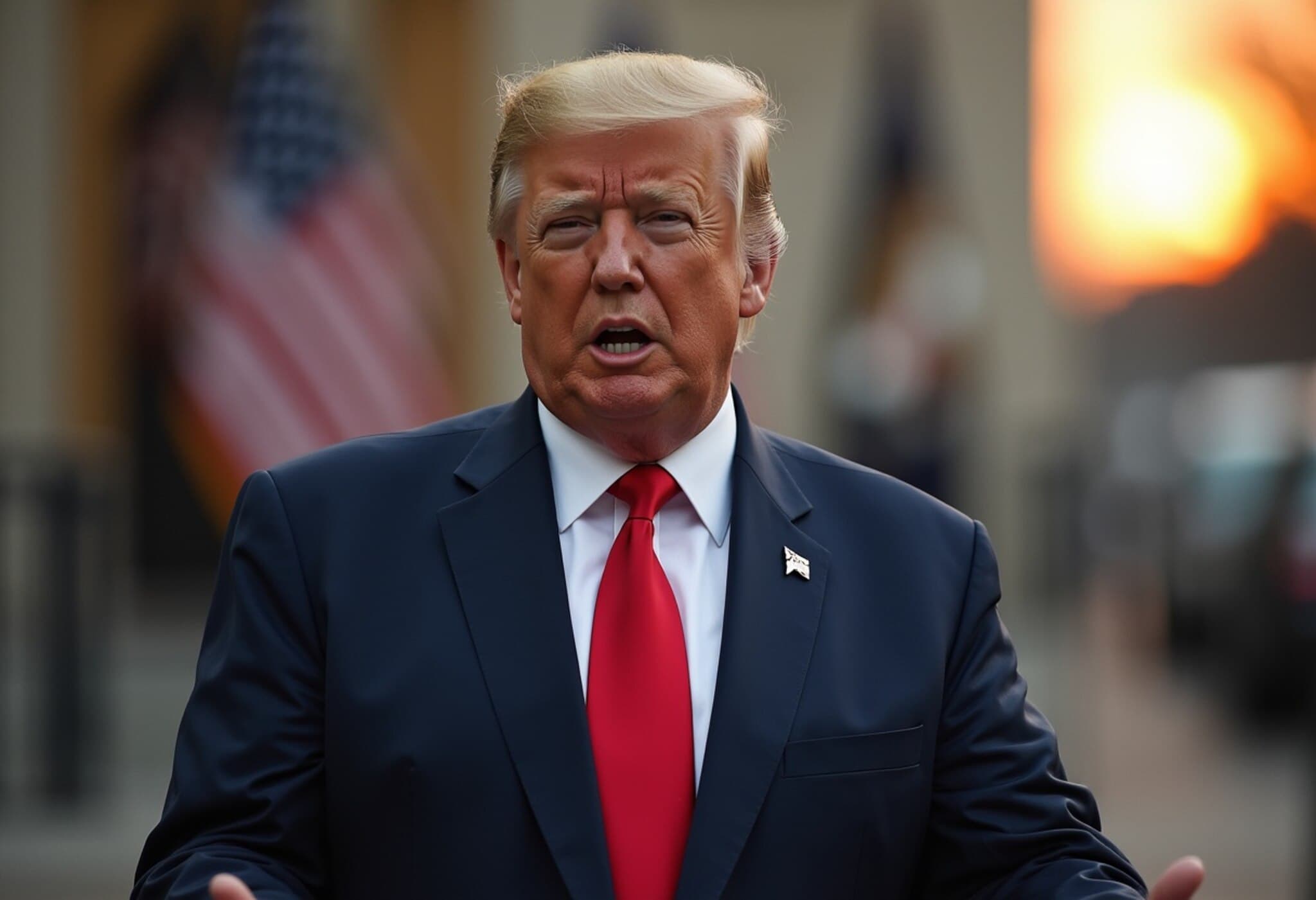 Trump Expresses Surprise Over Israeli Strikes, Urges Ceasefire in Gaza Trump Expresses Surprise Over Israeli Strikes, Urges Ceasefire in Gaza