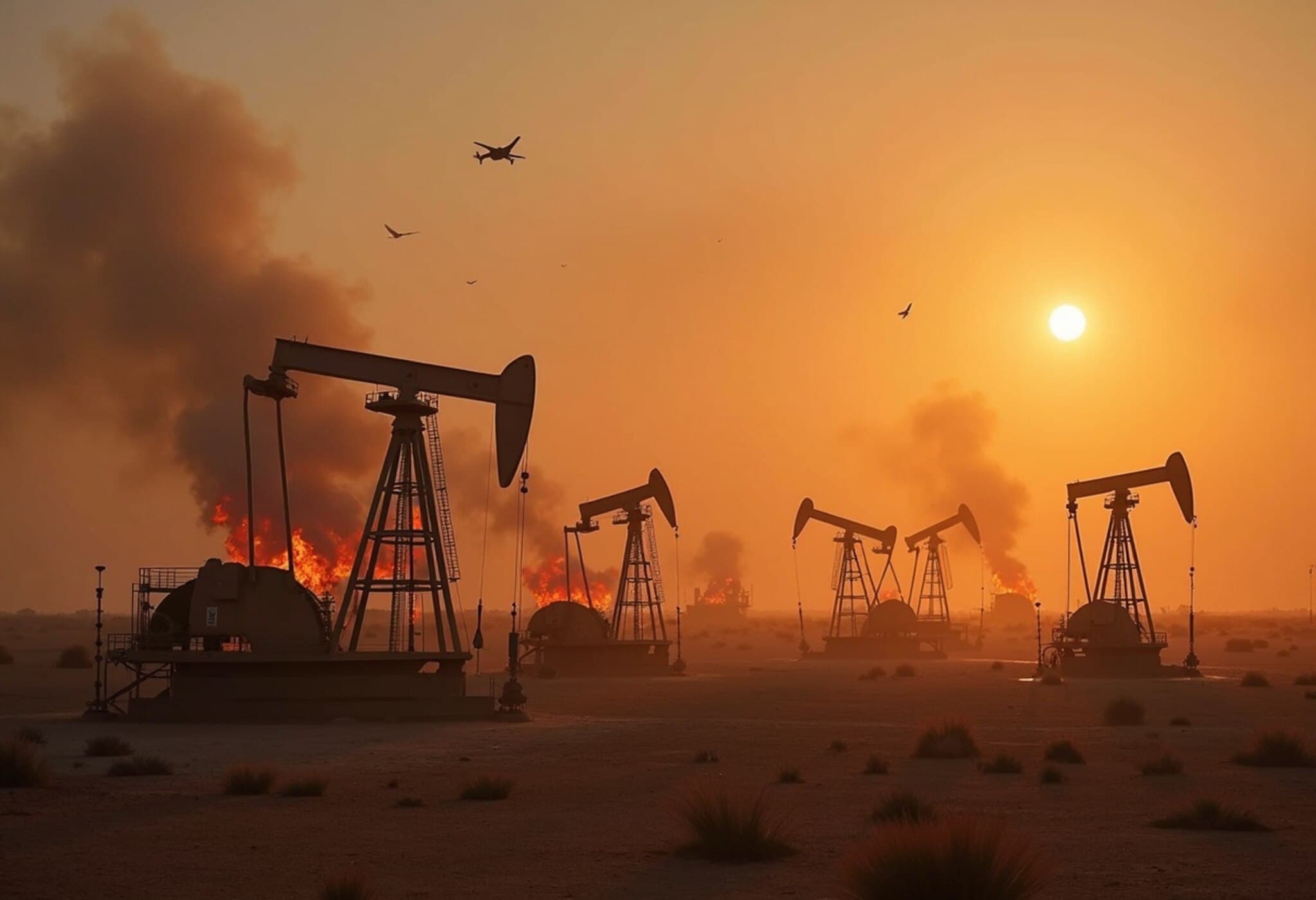 Iran Gas Inferno Echoes 1991 Kuwait Oil Fires in Devastating Scale Iran Gas Inferno Echoes 1991 Kuwait Oil Fires in Devastating Scale