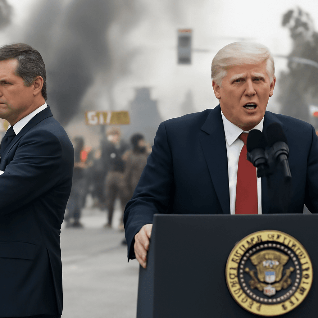 Trump Demands Arrest of California Governor Amid LA Unrest Trump Demands Arrest of California Governor Amid LA Unrest