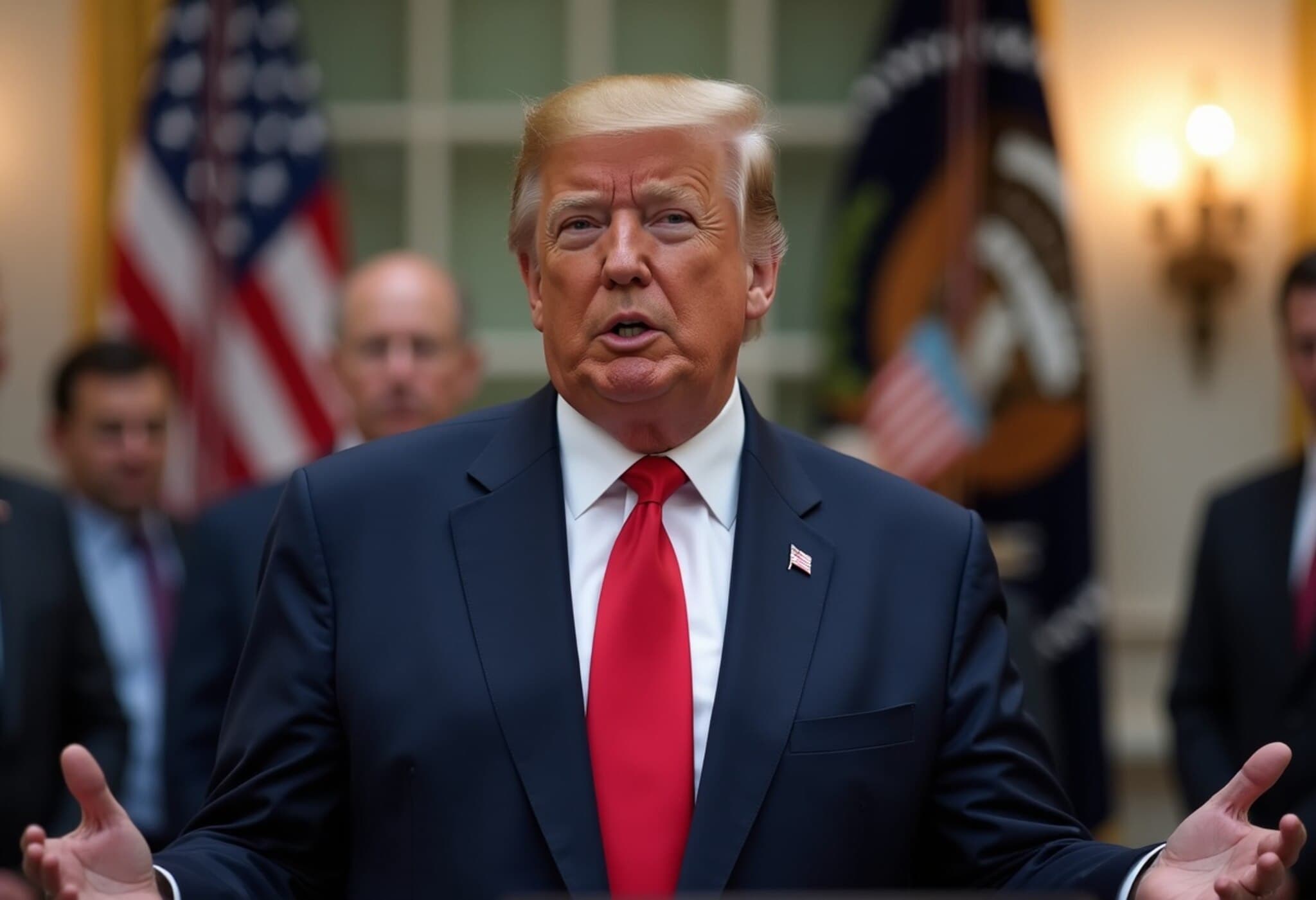 Trump Hints at Imminent Major US Trade Deals Amid New Stablecoin Regulation Trump Hints at Imminent Major US Trade Deals Amid New Stablecoin Regulation