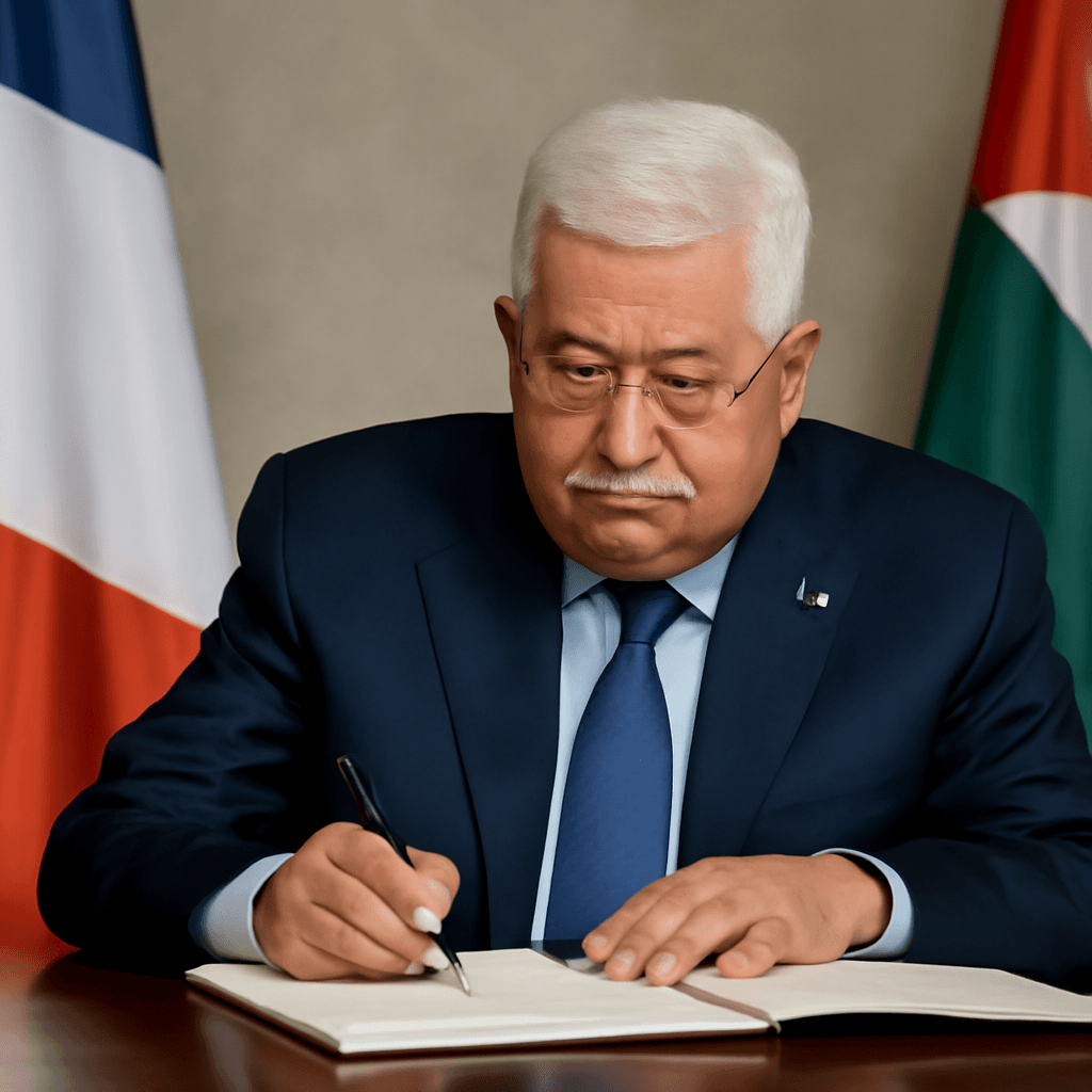 France Secures Palestinian Reform Pledge Ahead of Key Statehood Conference France Secures Palestinian Reform Pledge Ahead of Key Statehood Conference
