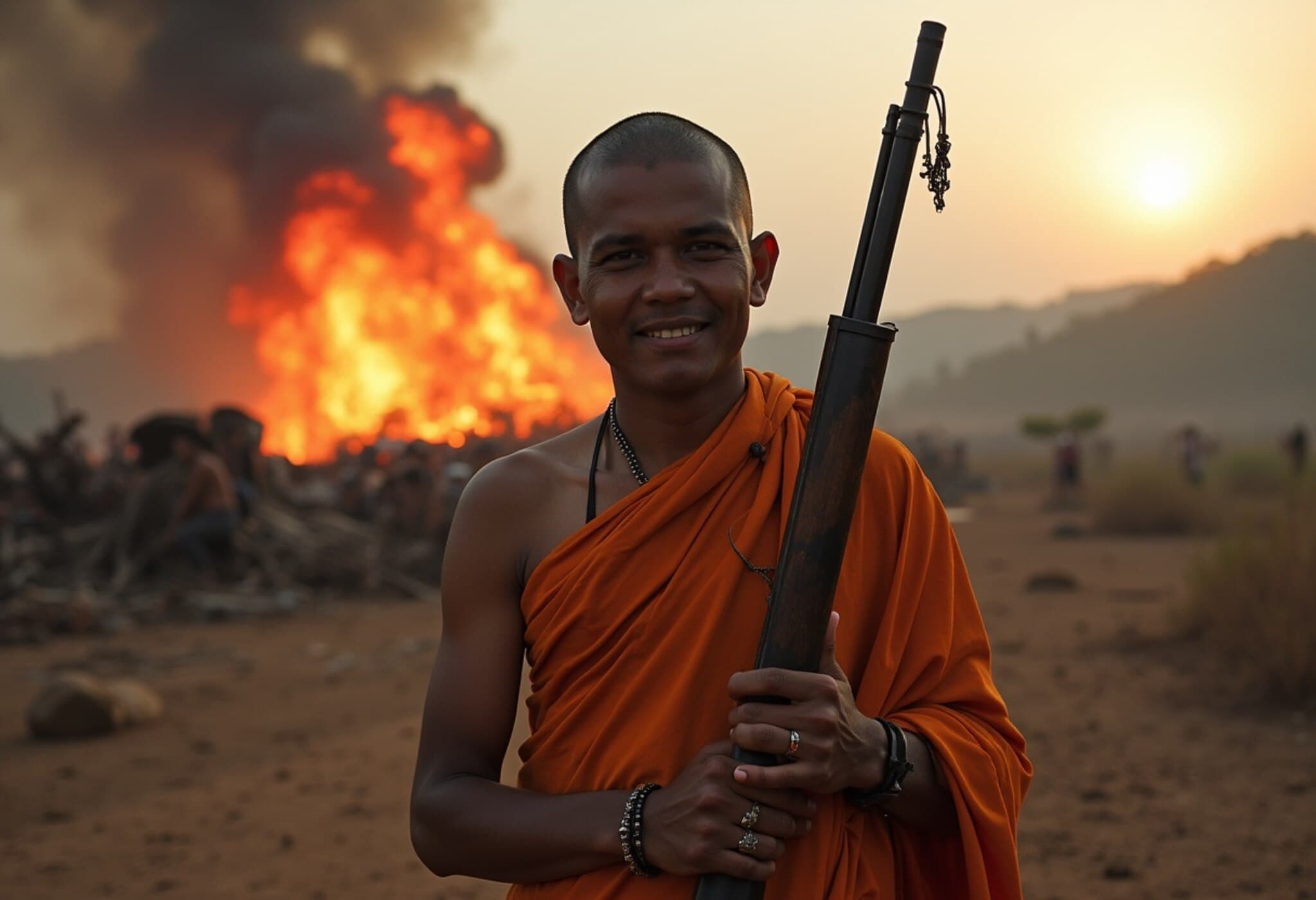 Myanmar Junta Airstrike on Rebel Town Kills 13 Including Monk and Child Myanmar Junta Airstrike on Rebel Town Kills 13 Including Monk and Child