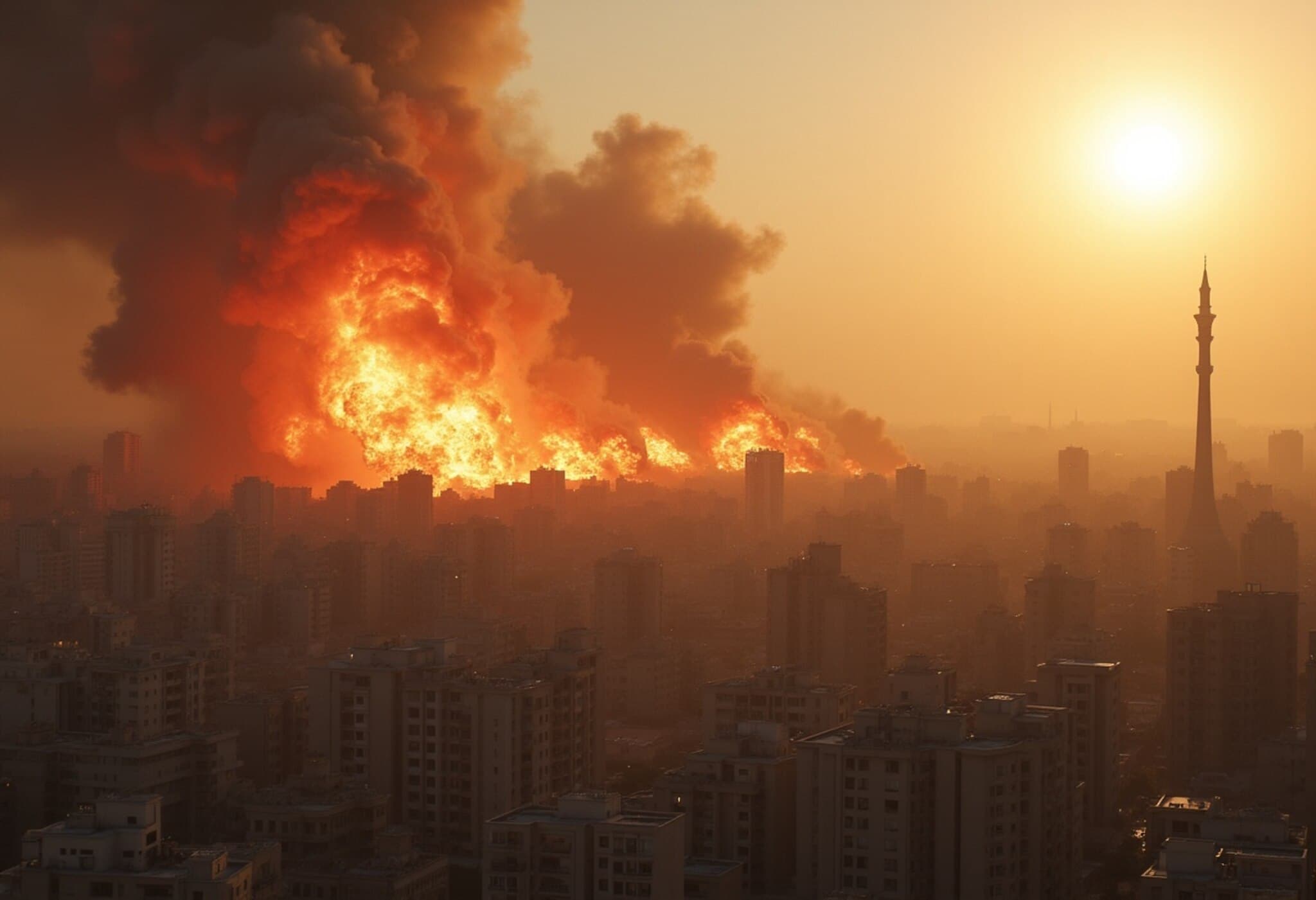 Israel Strikes Iran’s Internal Security HQ as Middle East Conflict Intensifies Israel Strikes Iran’s Internal Security HQ as Middle East Conflict Intensifies