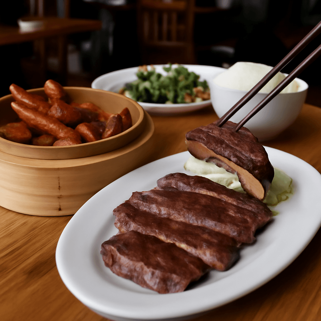 In China, American Burgers Made with Australian Beef Amid Trade Tensions In China, American Burgers Made with Australian Beef Amid Trade Tensions