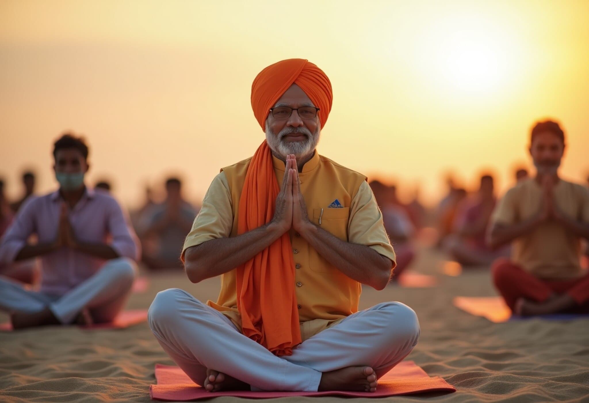 Andhra Pradesh Sets Two World Records in Yoga on International Yoga Day Andhra Pradesh Sets Two World Records in Yoga on International Yoga Day