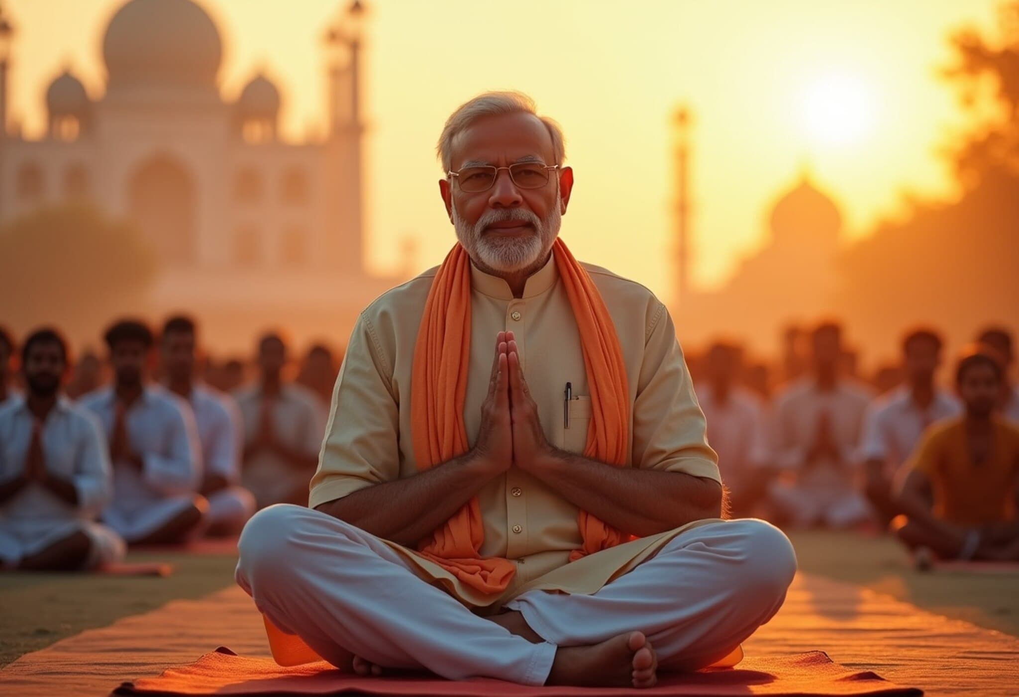 PM Modi Calls Yoga a Global Pause Button Amid Rising World Tensions PM Modi Calls Yoga a Global Pause Button Amid Rising World Tensions
