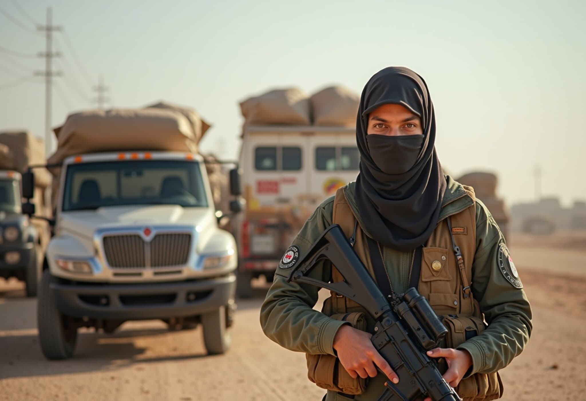 Israeli Drone Strike Targets Militants Disguised as Gaza Aid Workers, Raising Ethical and Security Concerns Israeli Drone Strike Targets Militants Disguised as Gaza Aid Workers, Raising Ethical and Security Concerns