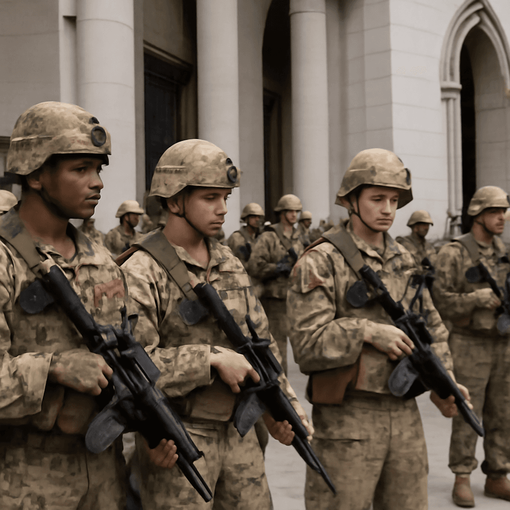 Marines Deployed in LA Protests Focus on Protecting Federal Properties Marines Deployed in LA Protests Focus on Protecting Federal Properties