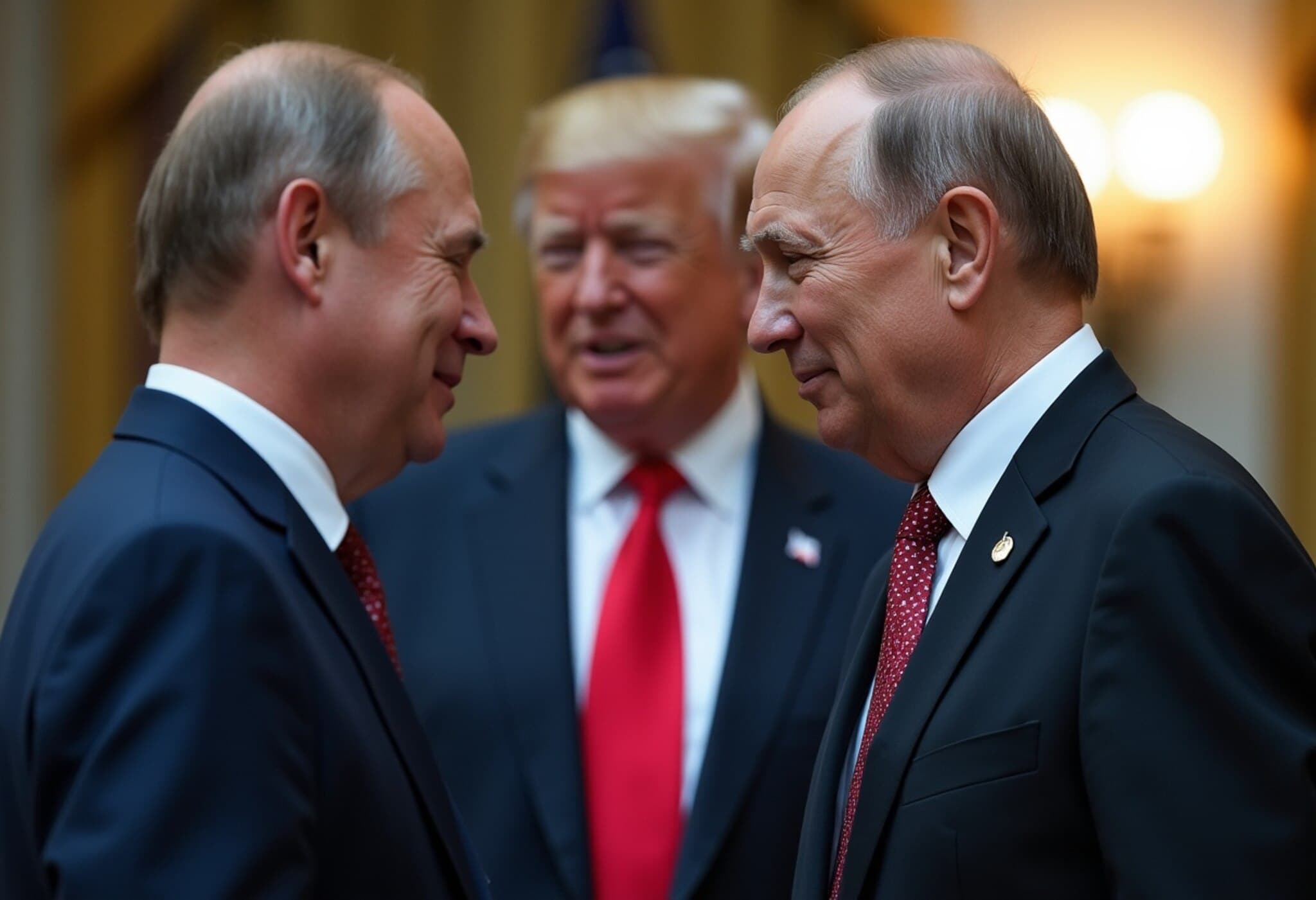 Trump Compares Zelenskyy-Putin Meeting to ‘Oil and Vinegar’ as Talks Stall Trump Compares Zelenskyy-Putin Meeting to ‘Oil and Vinegar’ as Talks Stall
