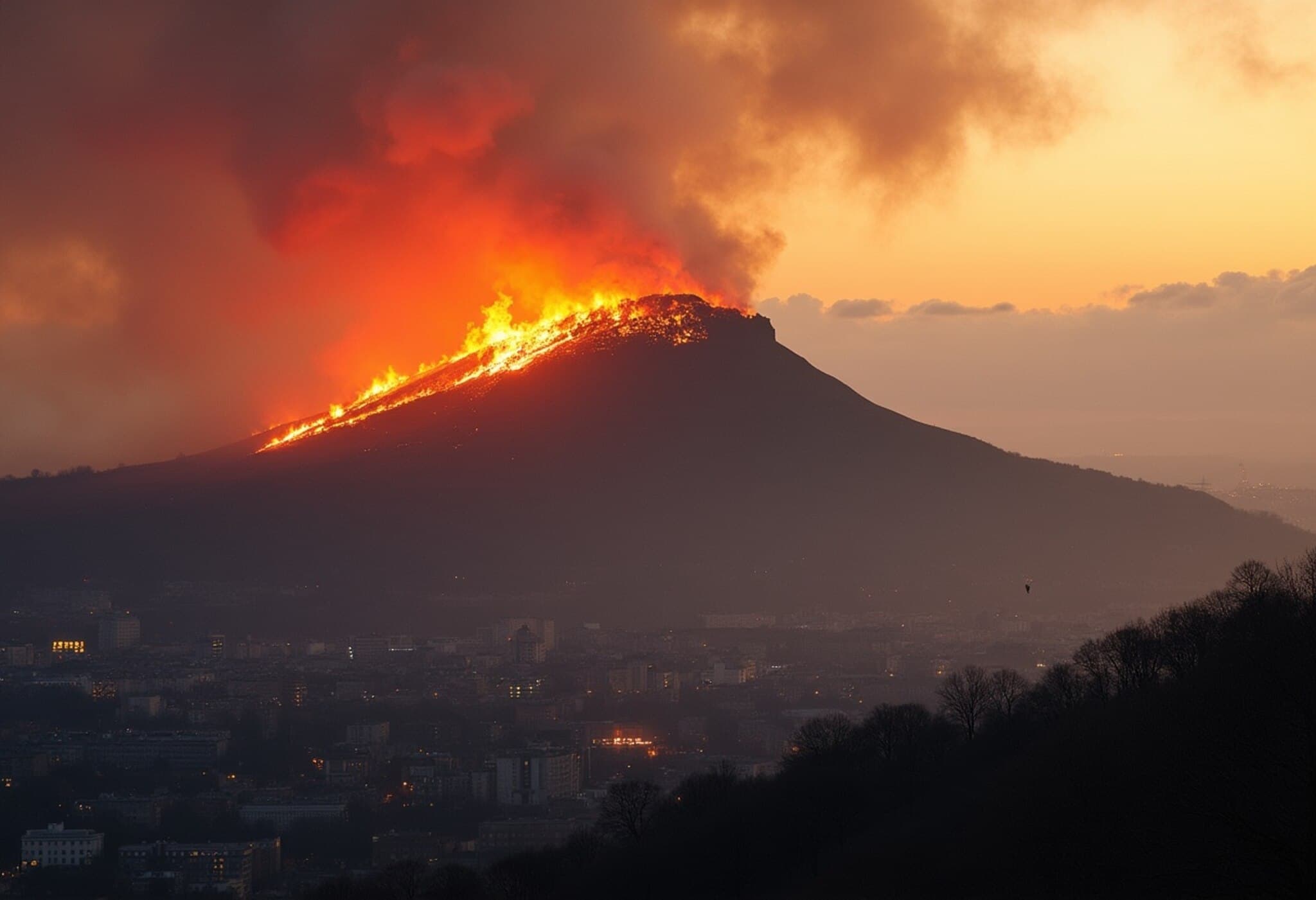 Wildfire Erupts at Edinburgh's Arthur’s Seat, Urging Area Evacuations Wildfire Erupts at Edinburgh's Arthur’s Seat, Urging Area Evacuations