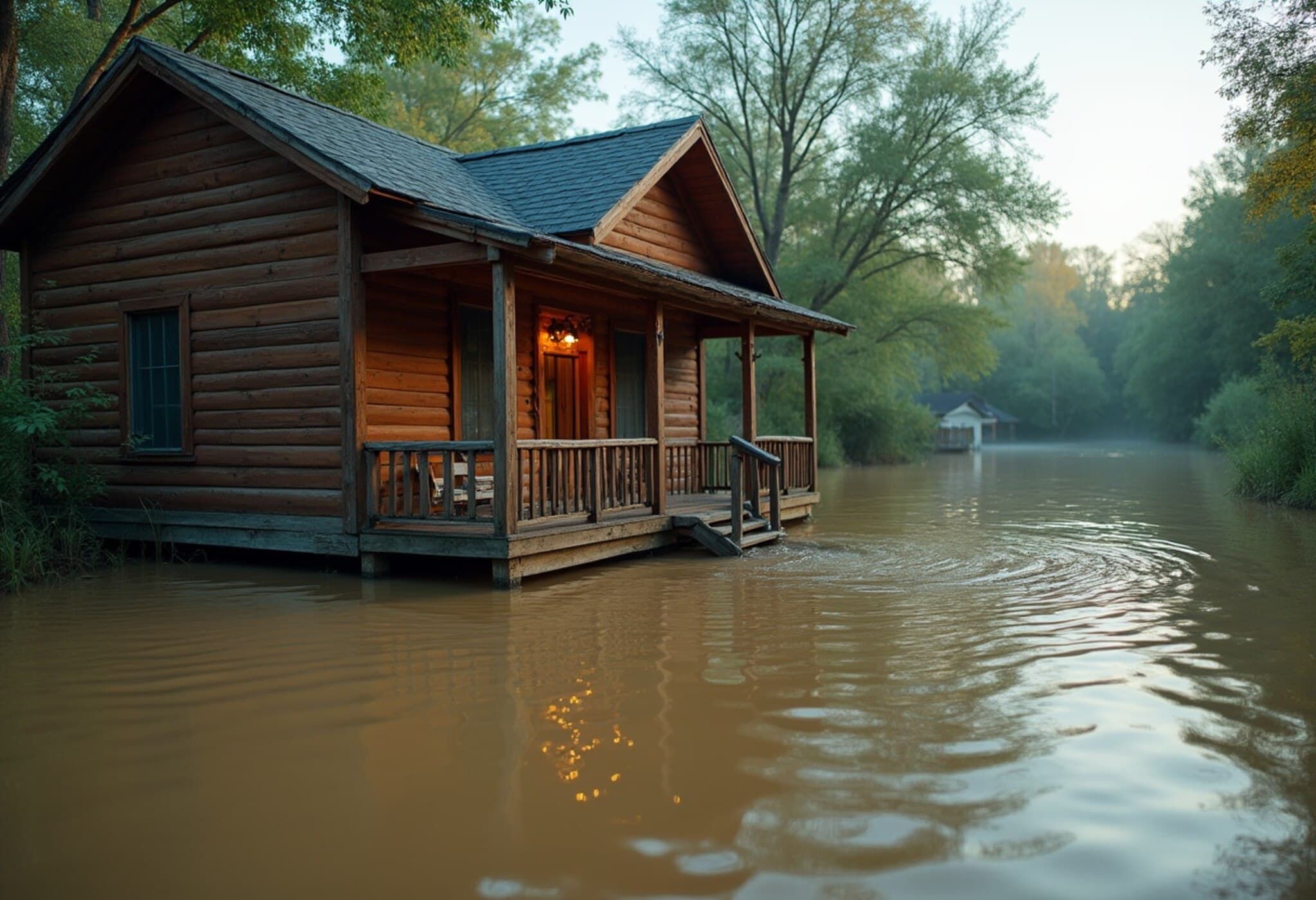 Texas Flood Devastation: Cabin Swept Away as Deadly Waters Surge Texas Flood Devastation: Cabin Swept Away as Deadly Waters Surge