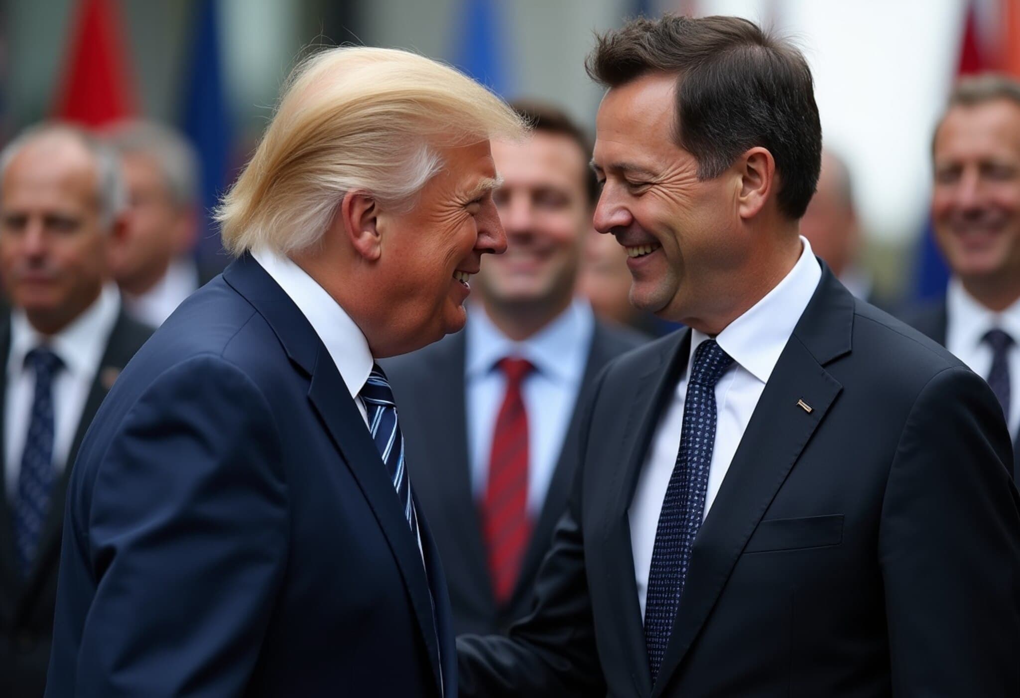Trump and Rutte’s NATO Bromance Highlights Summit Amid Defense Spending Boost Trump and Rutte’s NATO Bromance Highlights Summit Amid Defense Spending Boost