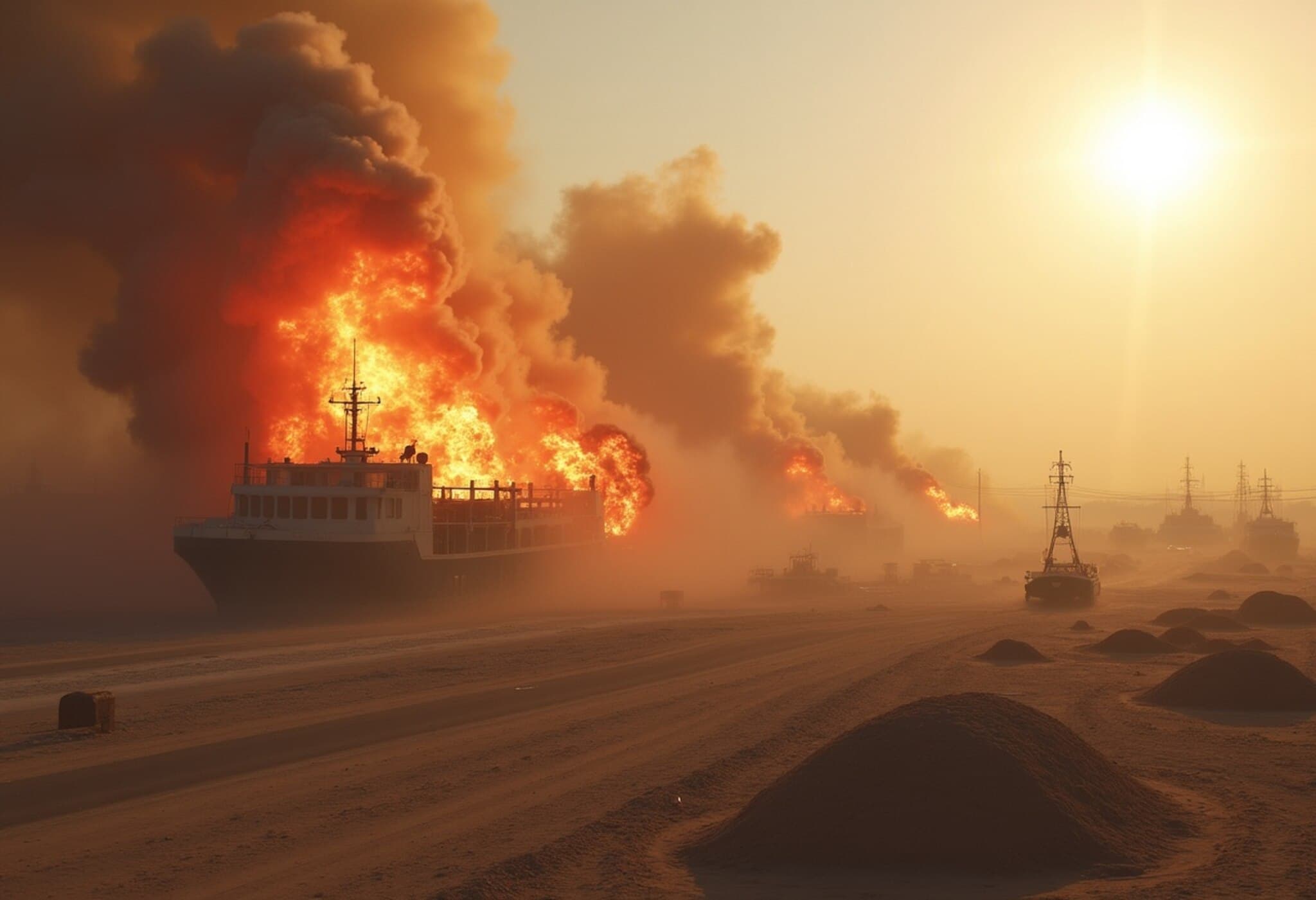 Israel Launches Airstrikes on Yemen’s Hodeida Port, Sparking Houthi Missile Retaliation Israel Launches Airstrikes on Yemen’s Hodeida Port, Sparking Houthi Missile Retaliation