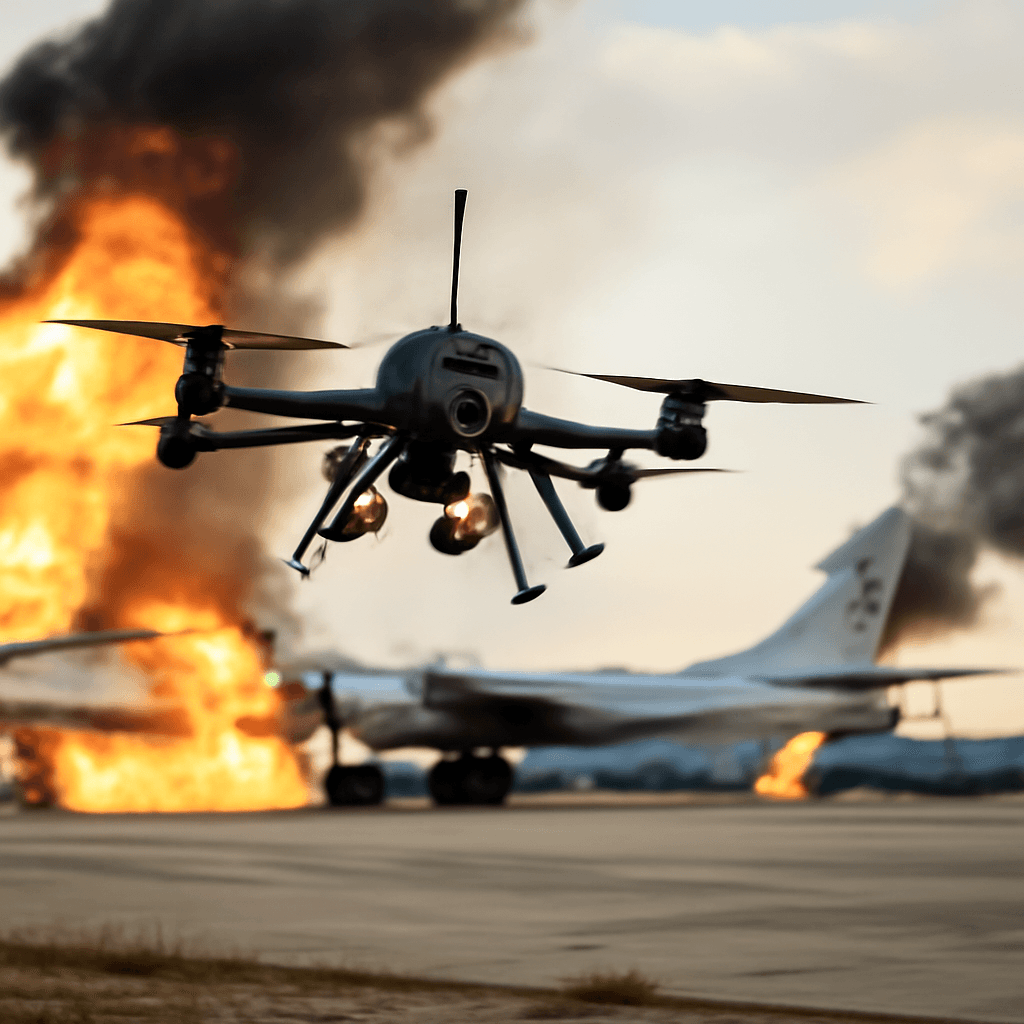 Operation Spider Web: Ukraine's Drone Offensive Reshapes Modern Warfare Operation Spider Web: Ukraine's Drone Offensive Reshapes Modern Warfare