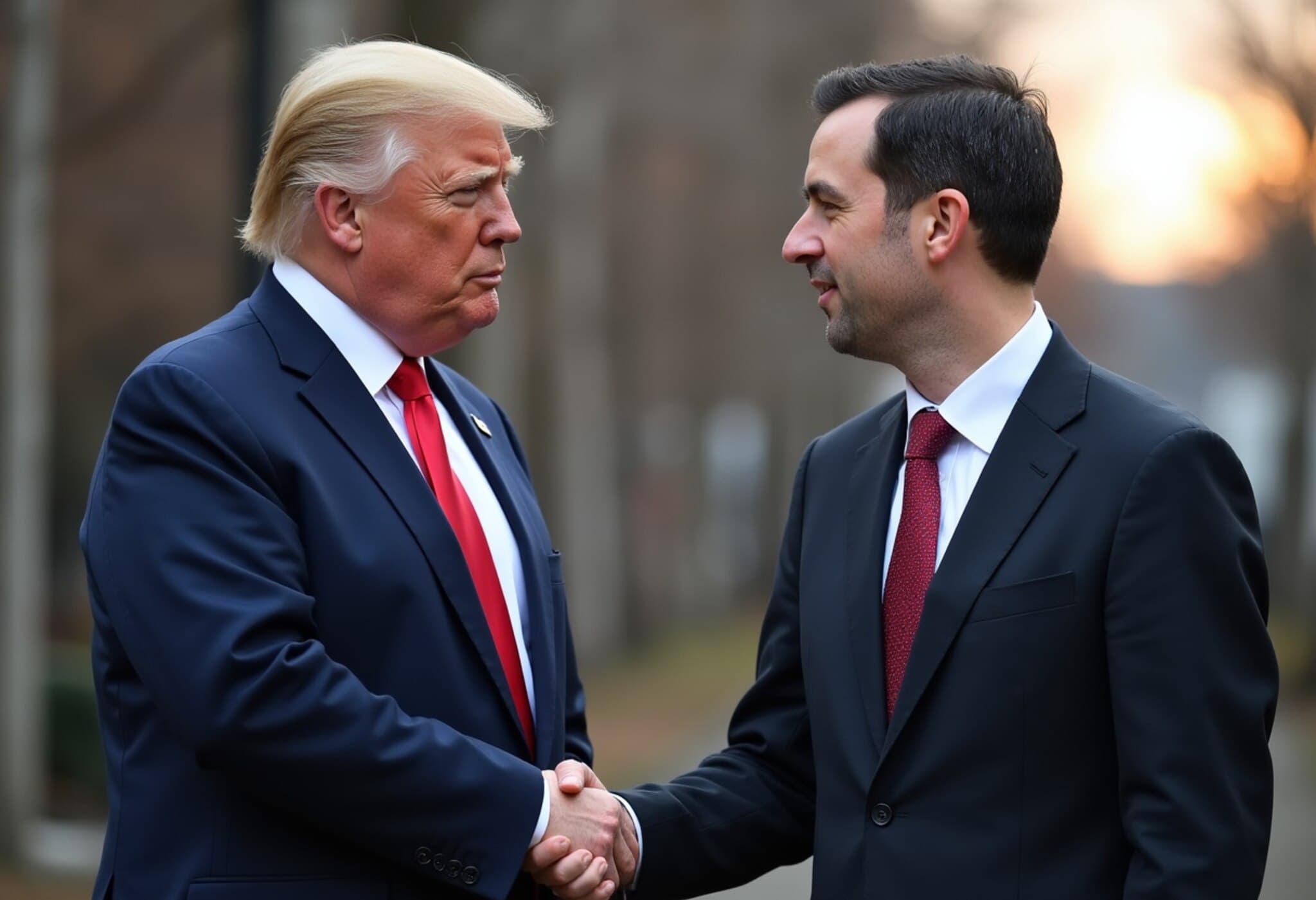 Donald Trump and Volodymyr Zelensky to Meet at NATO Summit Today Donald Trump and Volodymyr Zelensky to Meet at NATO Summit Today