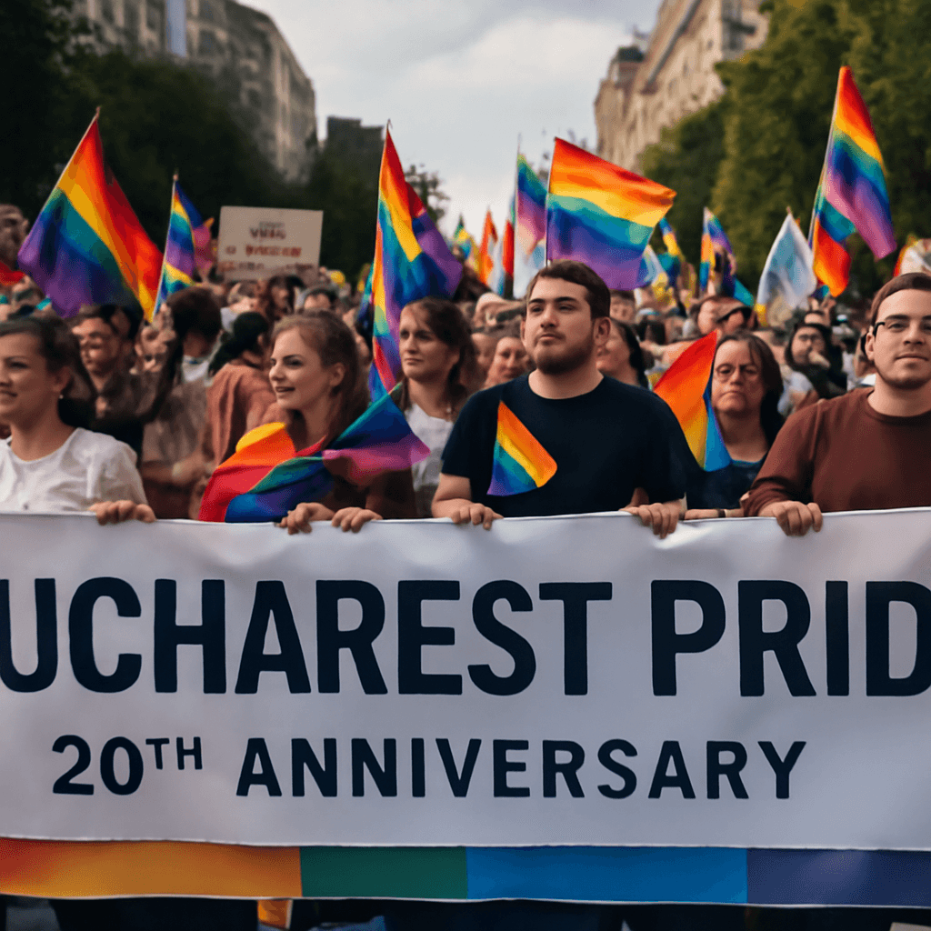 Bucharest Pride Celebrates 20 Years Amid Rising Anti-LGBTQ+ Tensions Bucharest Pride Celebrates 20 Years Amid Rising Anti-LGBTQ+ Tensions